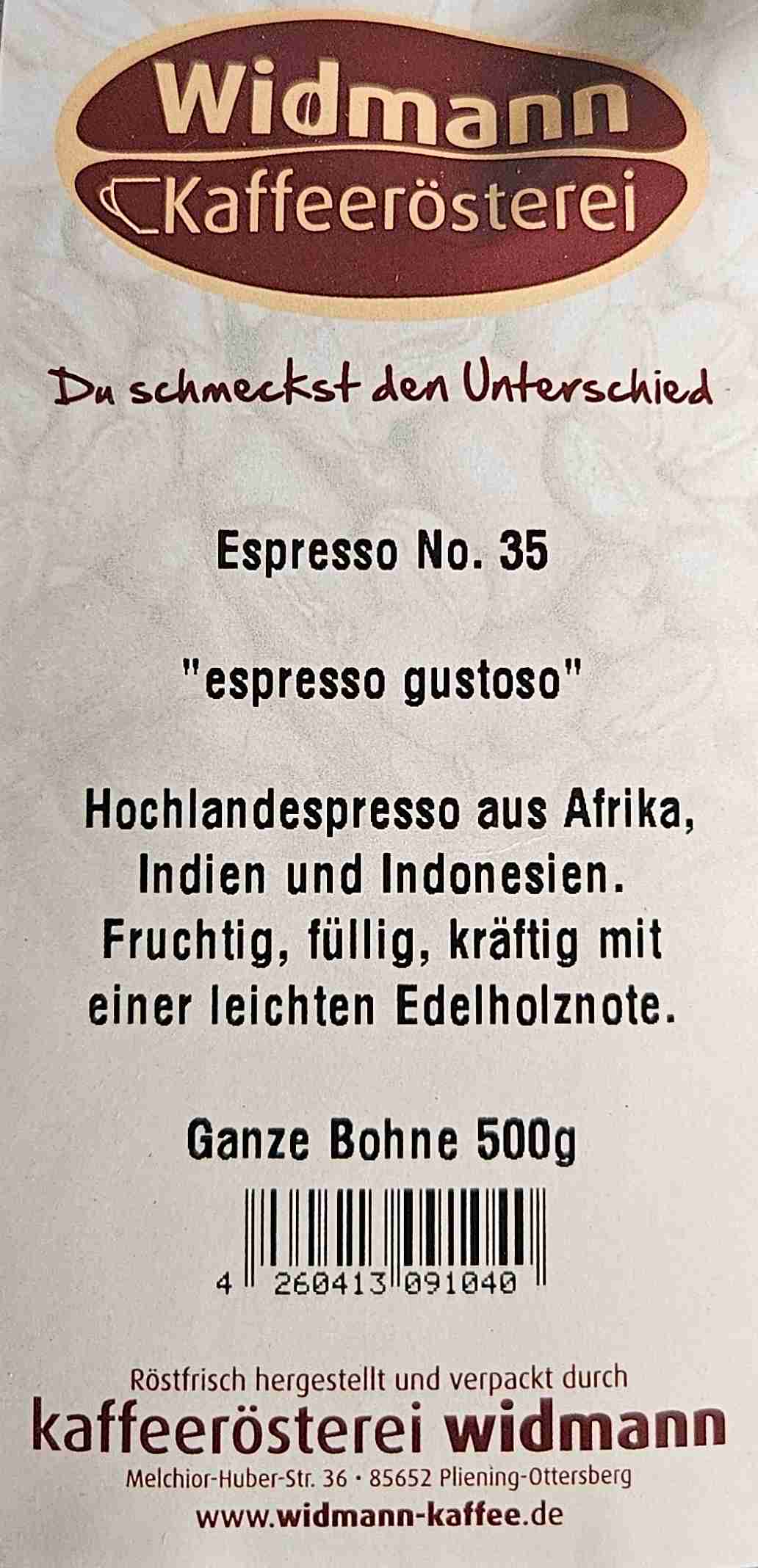 Espresso No. 35