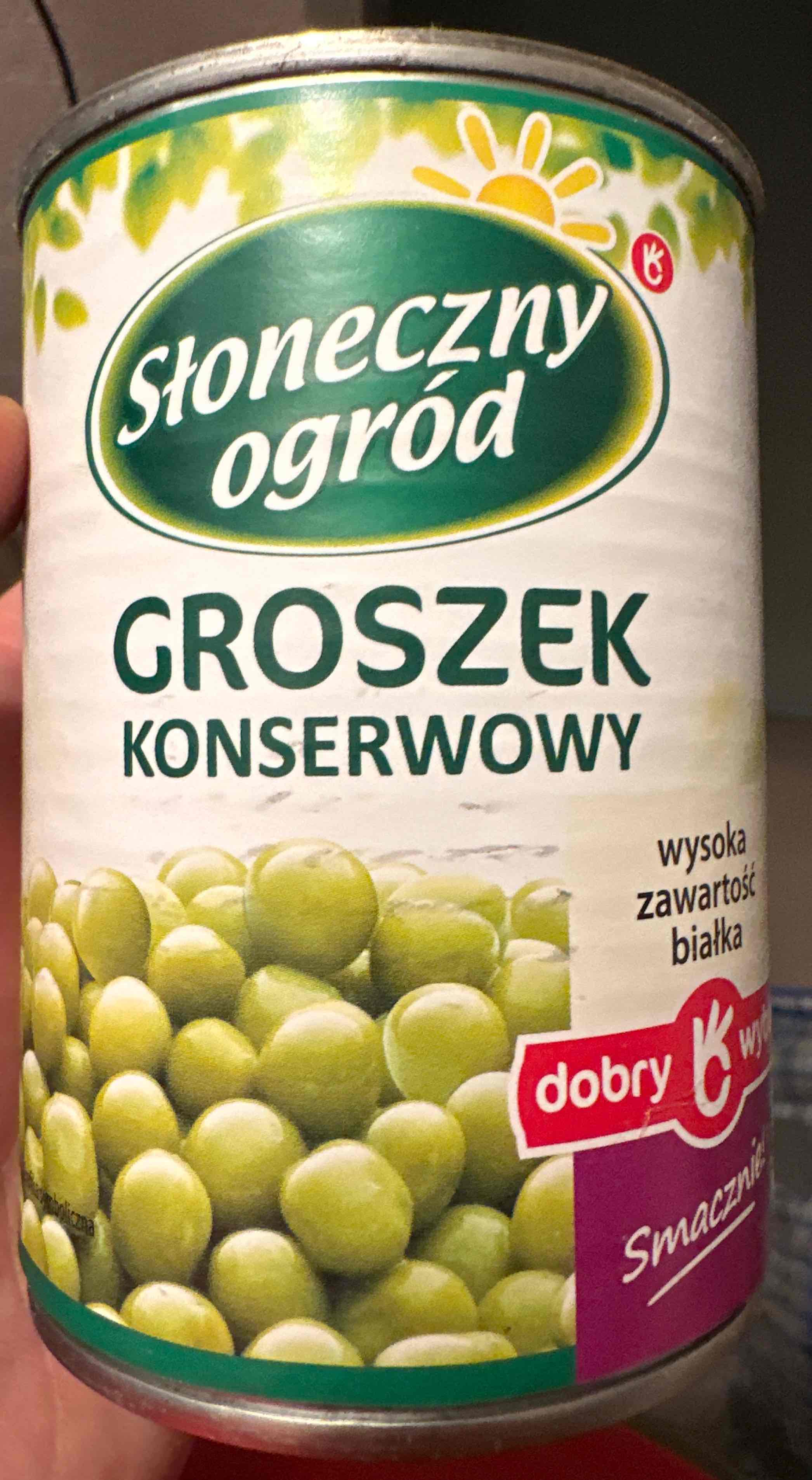 Groszek konserwowy