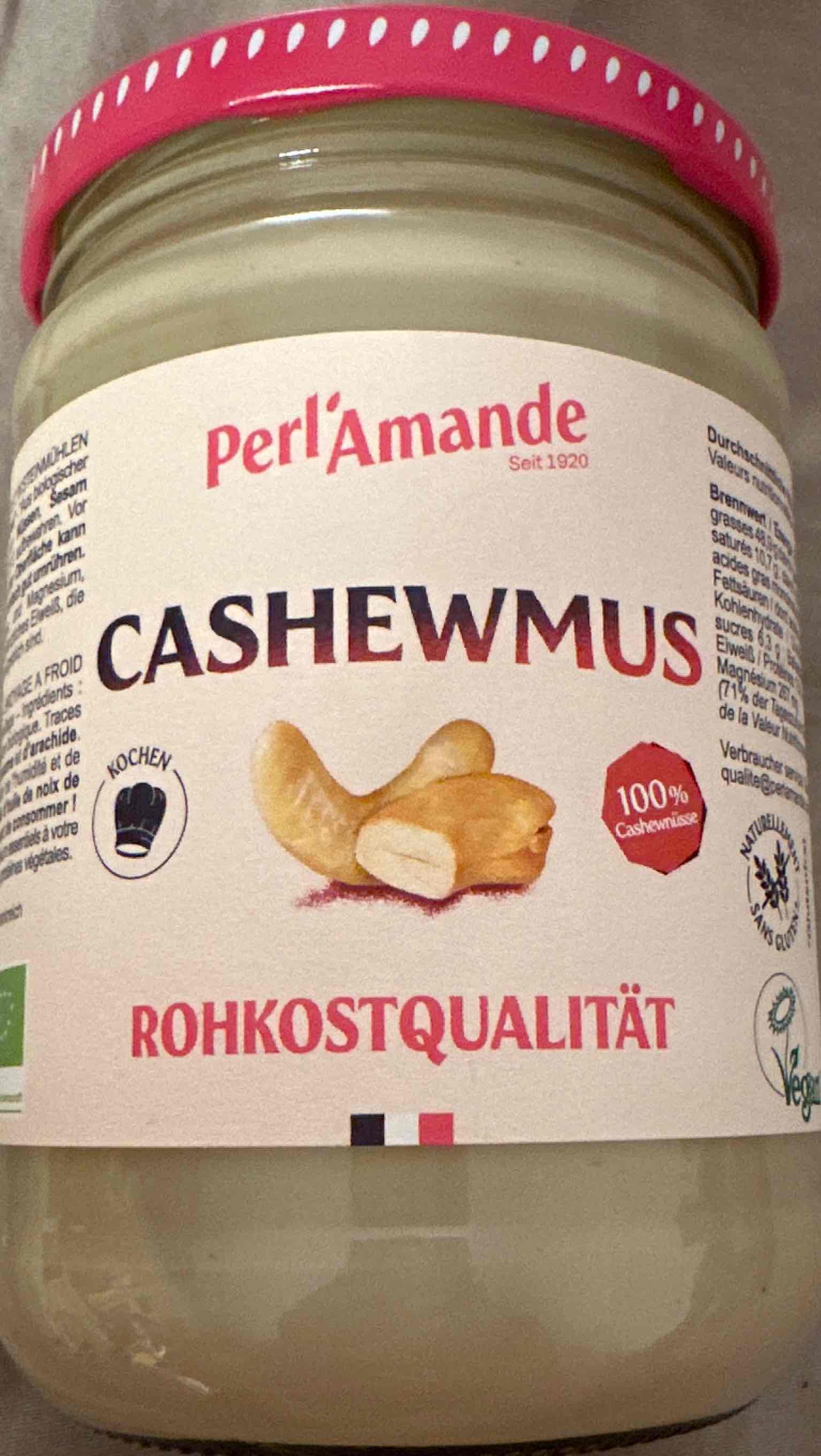 Cashemus Rohkostqualität