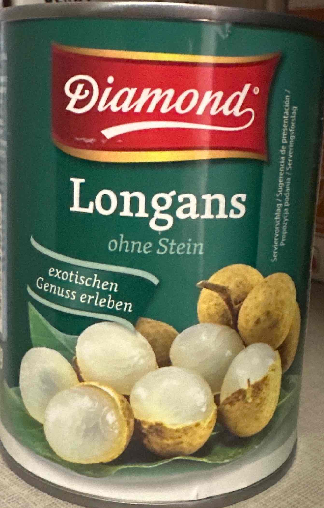 Longans ohne Stein