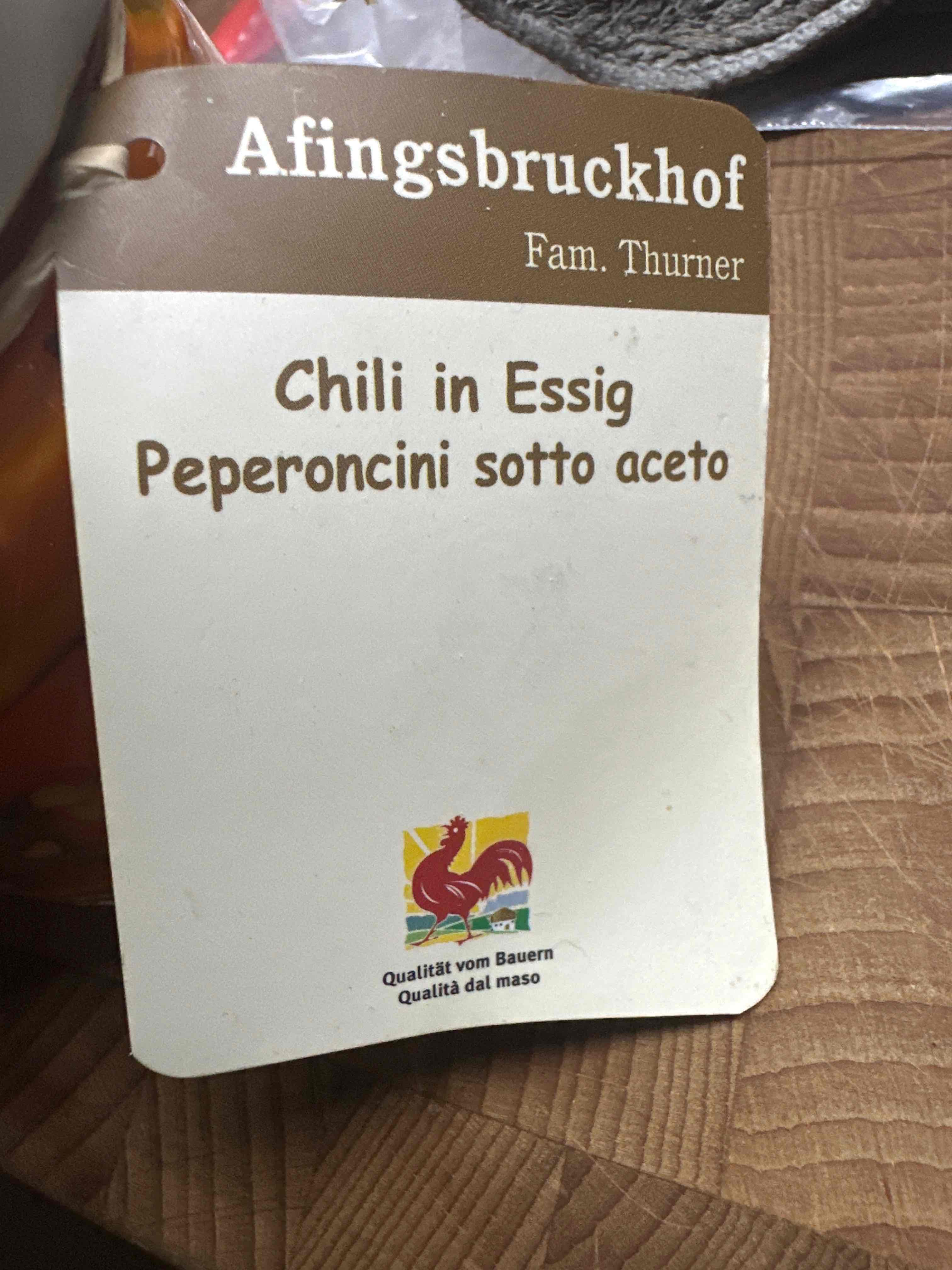 Chili in Essig