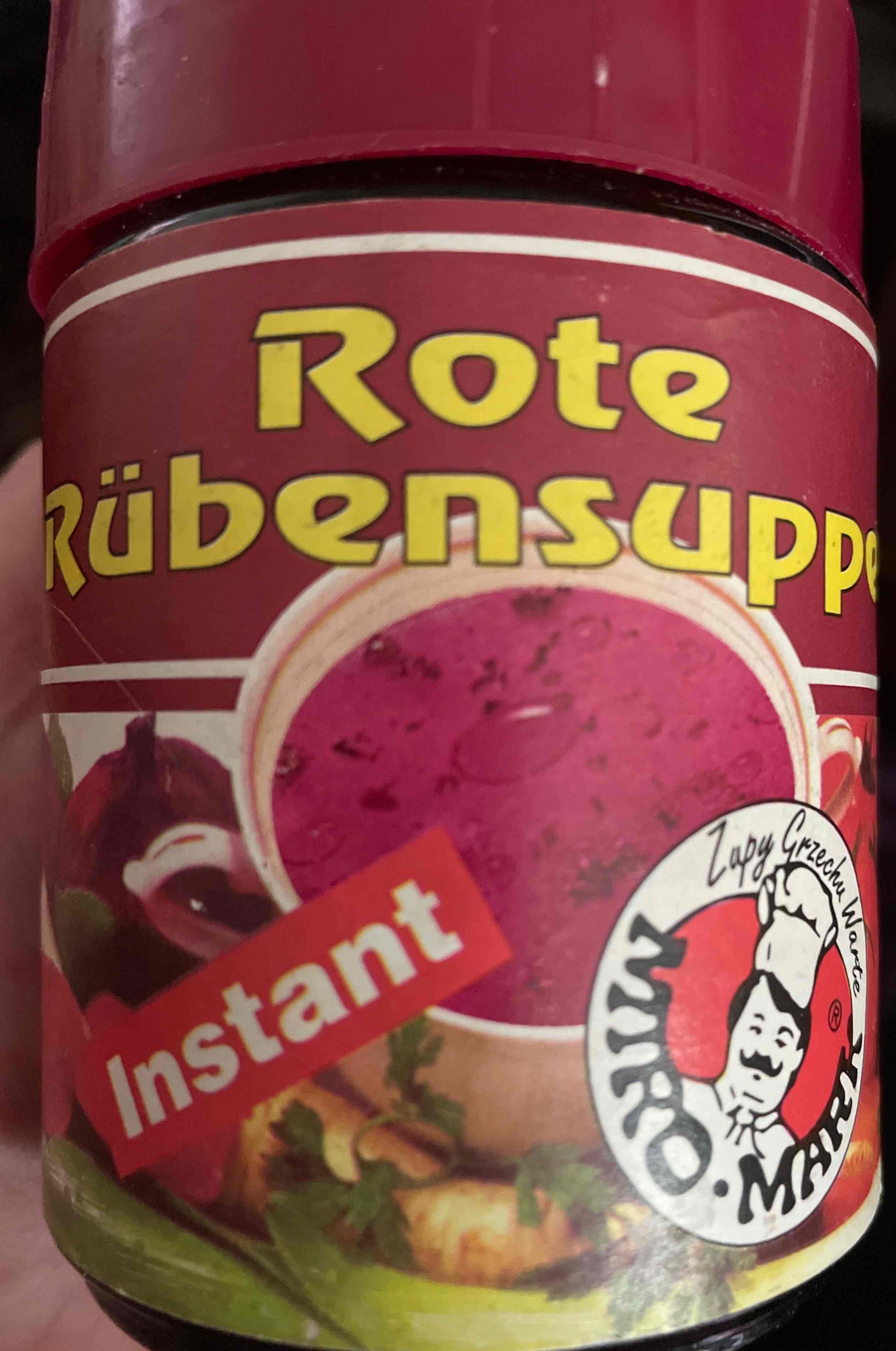 Rote Rübensuppe