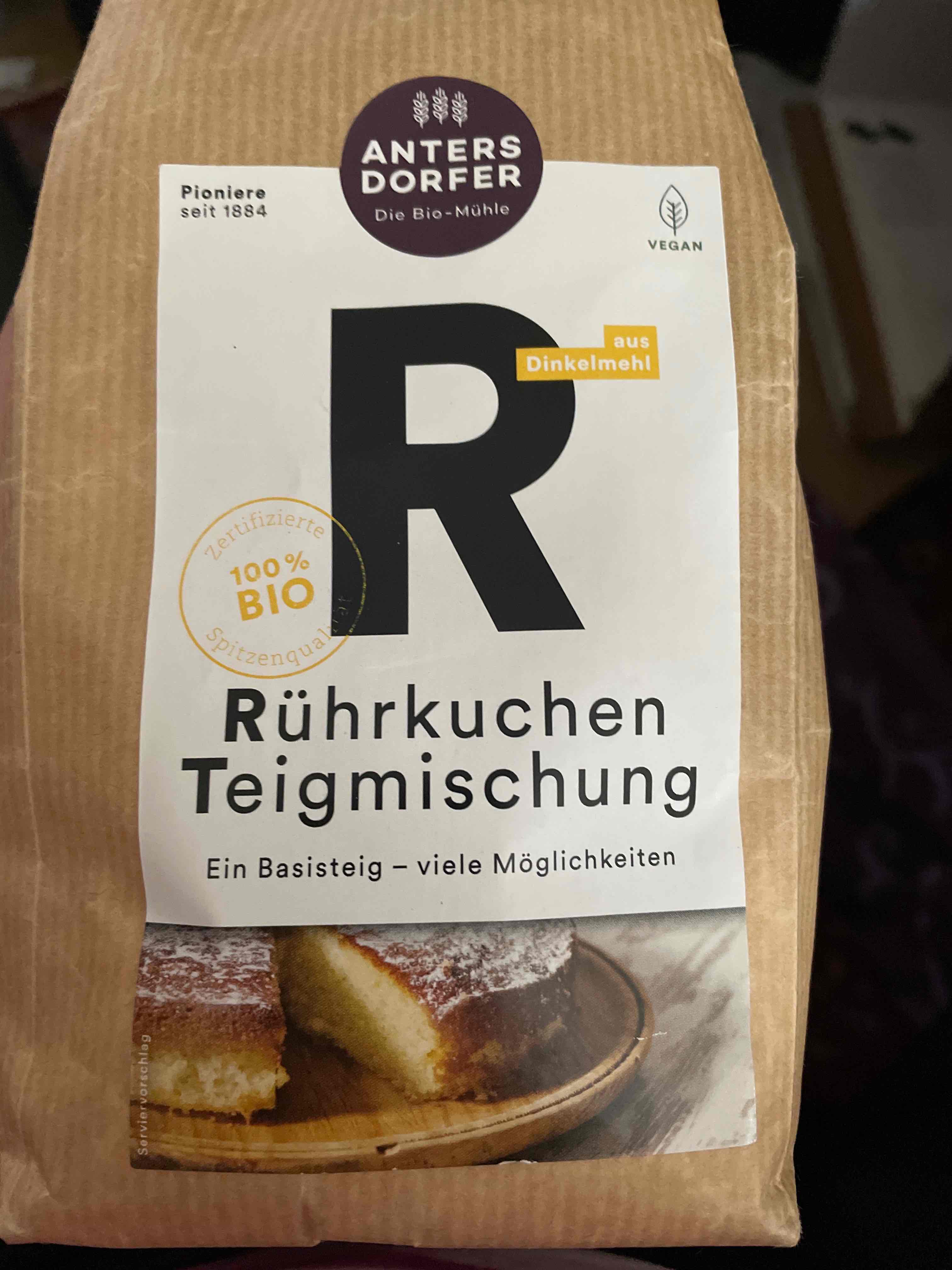 RuehrKuchen Teigmischung