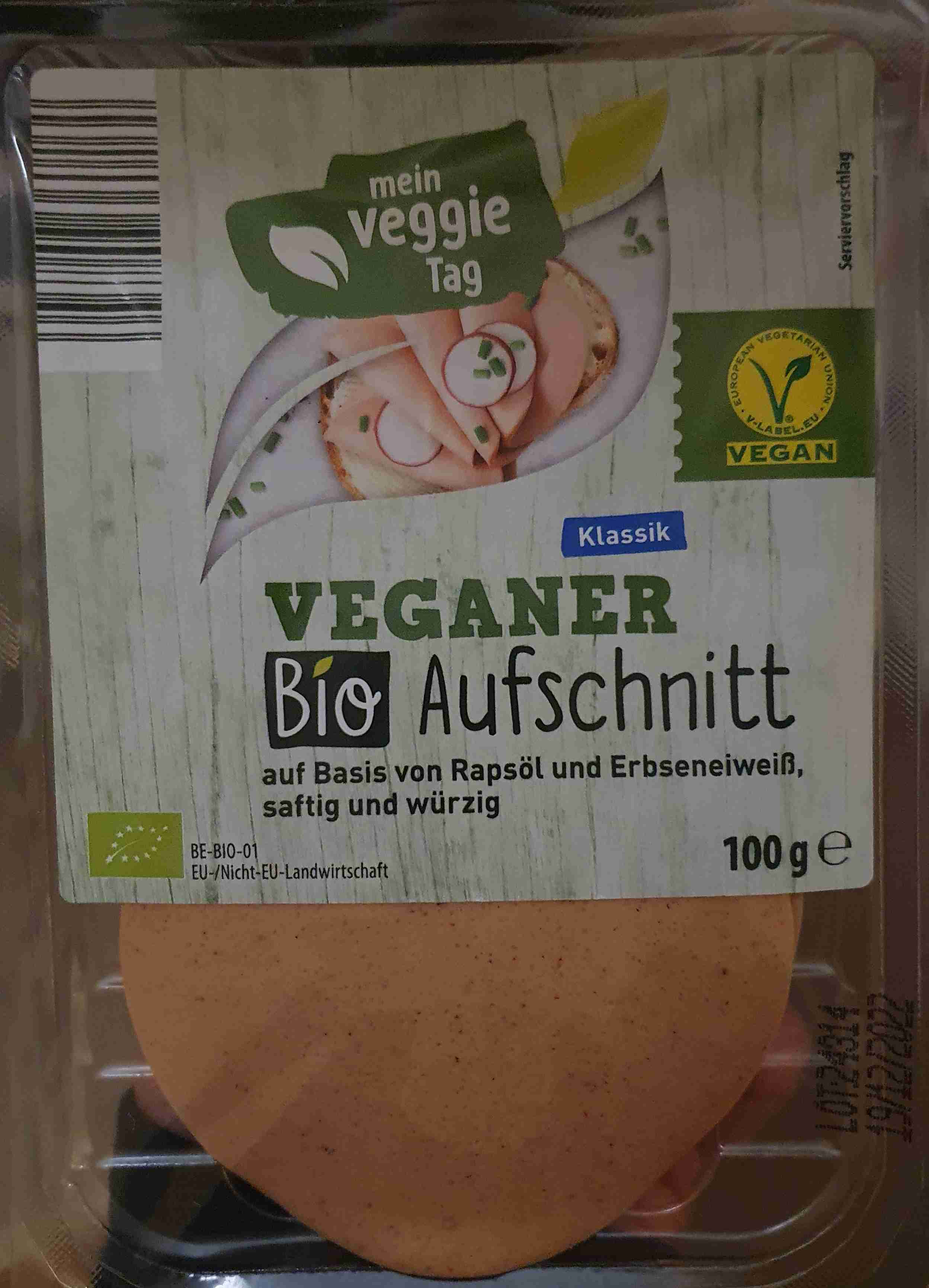 Veganer Bio Aufschnitt