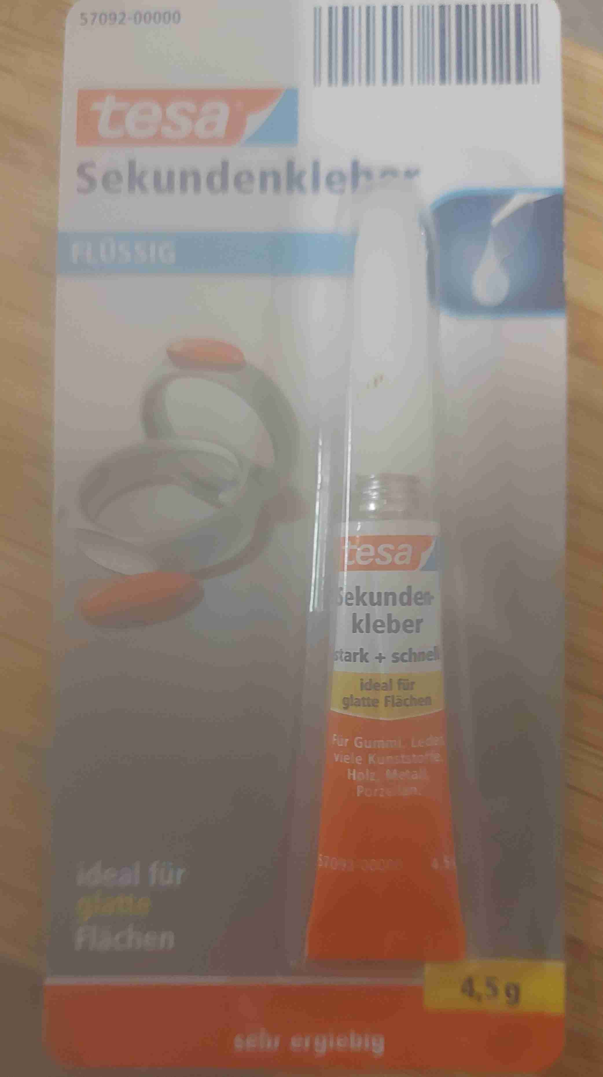 Sekunde kleber Flüssig