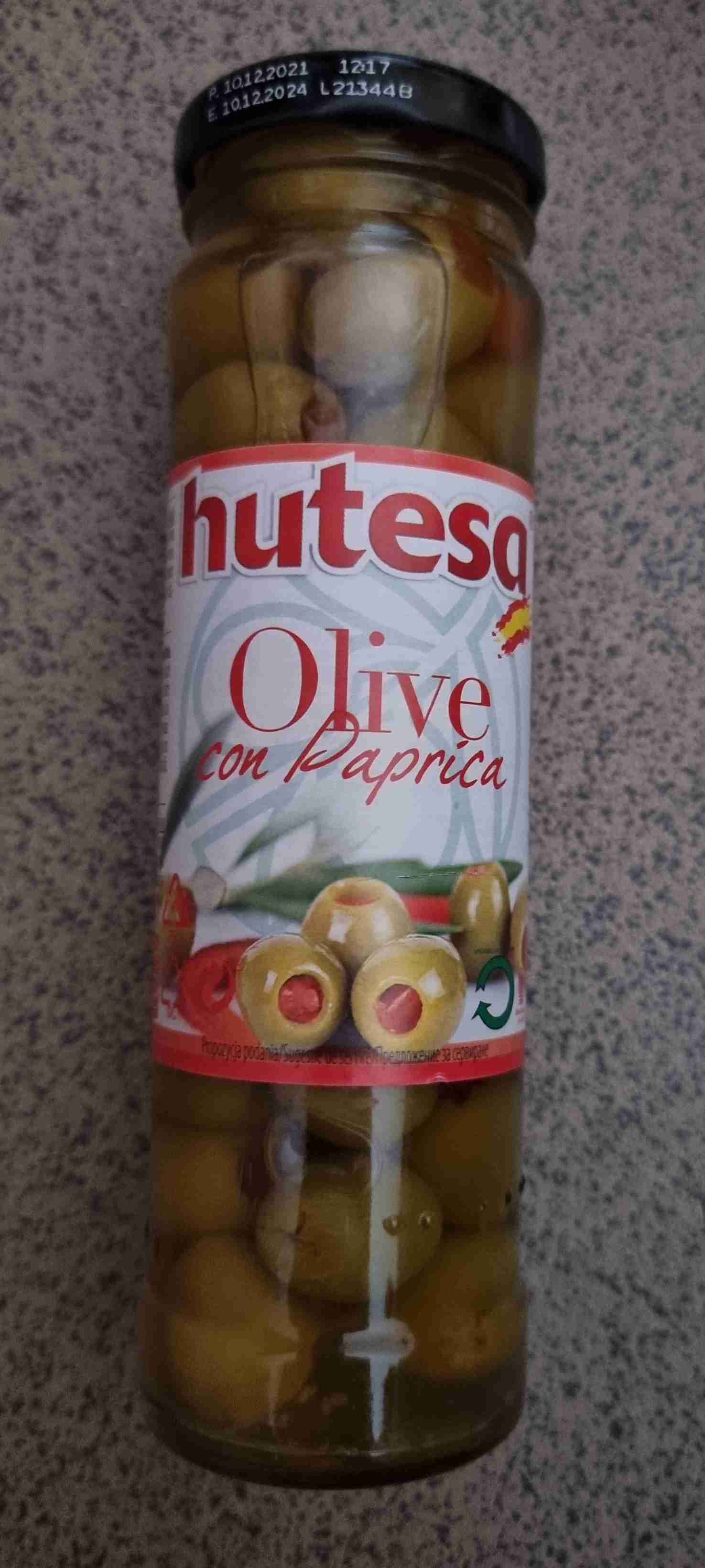 Oliven con paprika