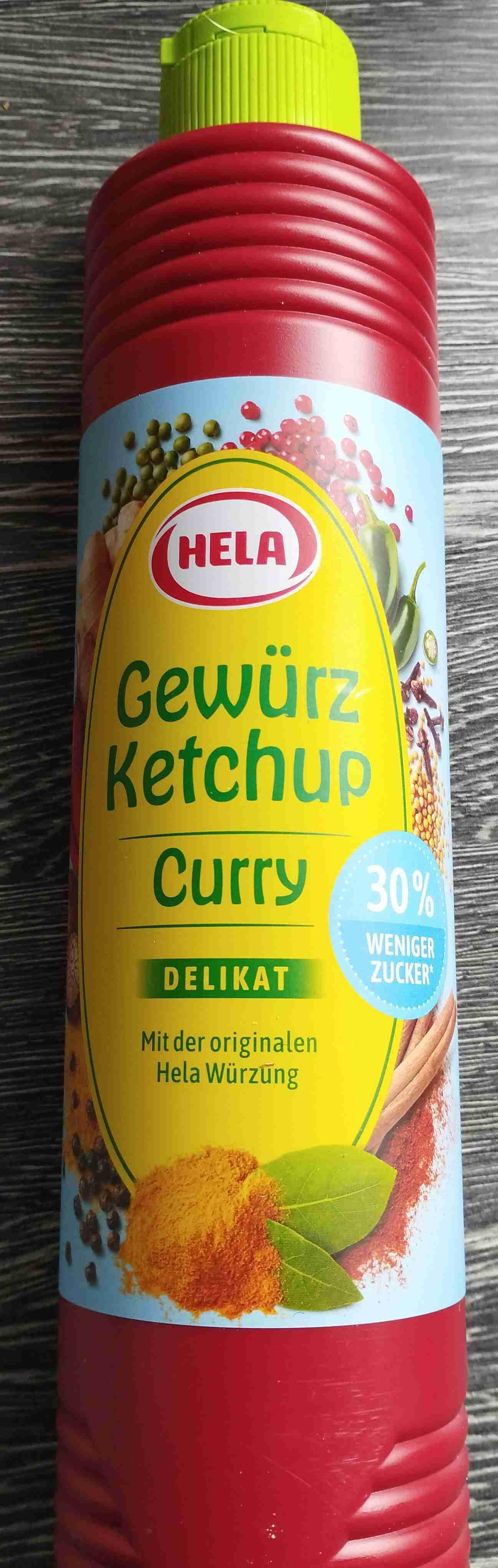 Gewürz Ketchup Curry weniger Zucker