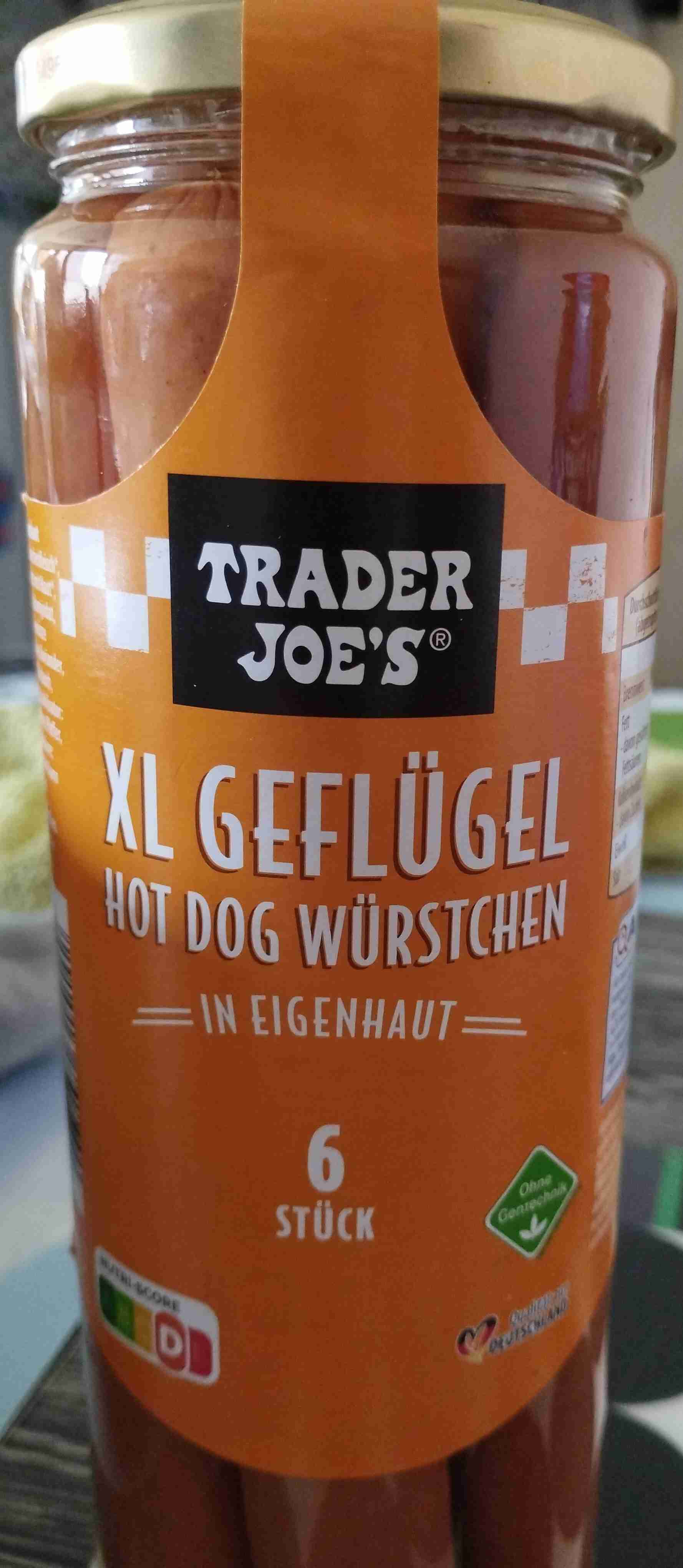 XL Geflügel HotDog Würstchen 