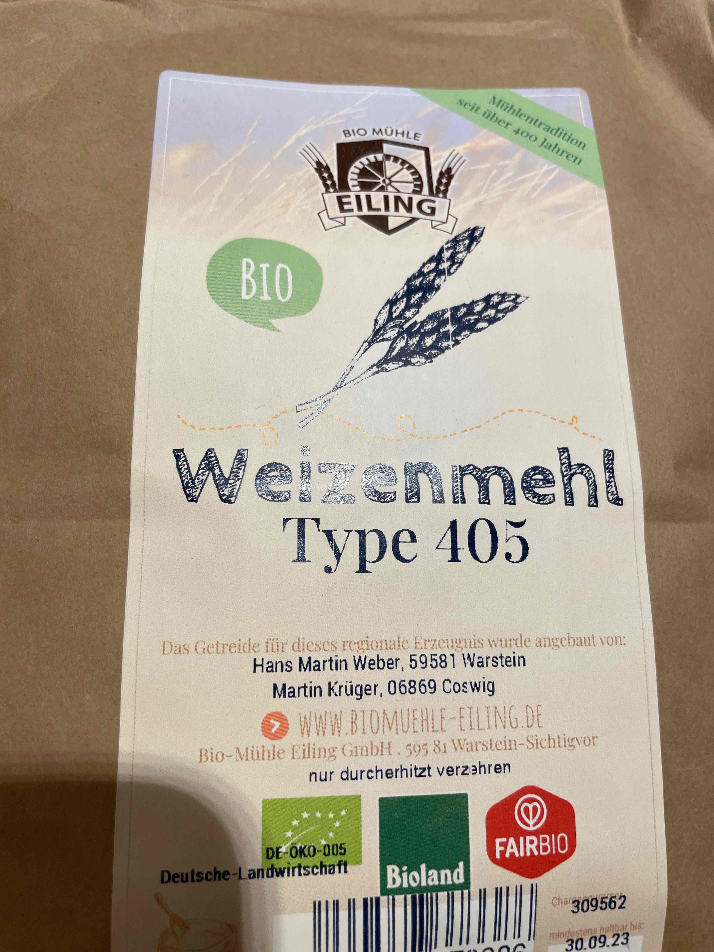 Weizenmehl Typ 405