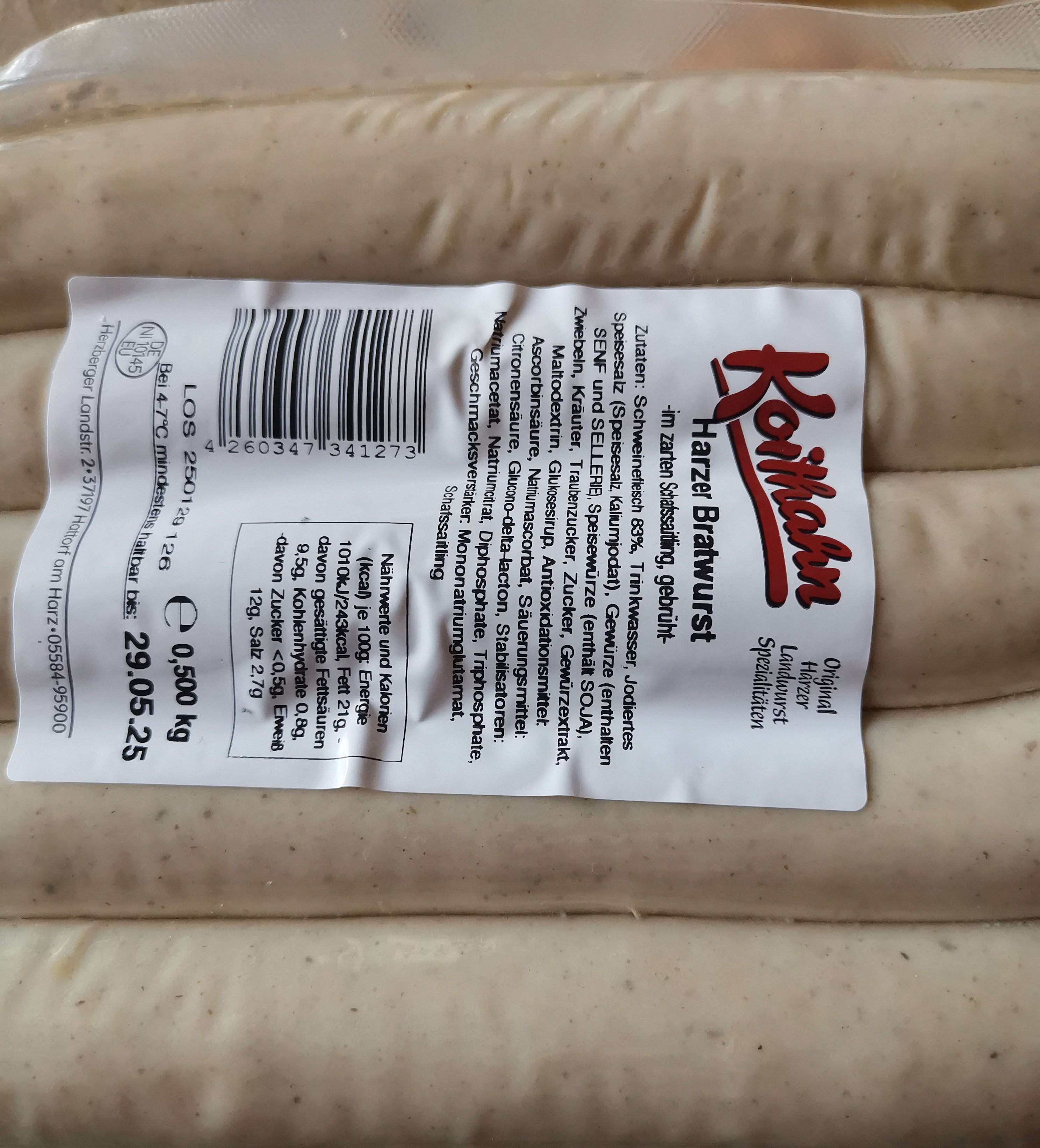 Harzer Bratwurst 