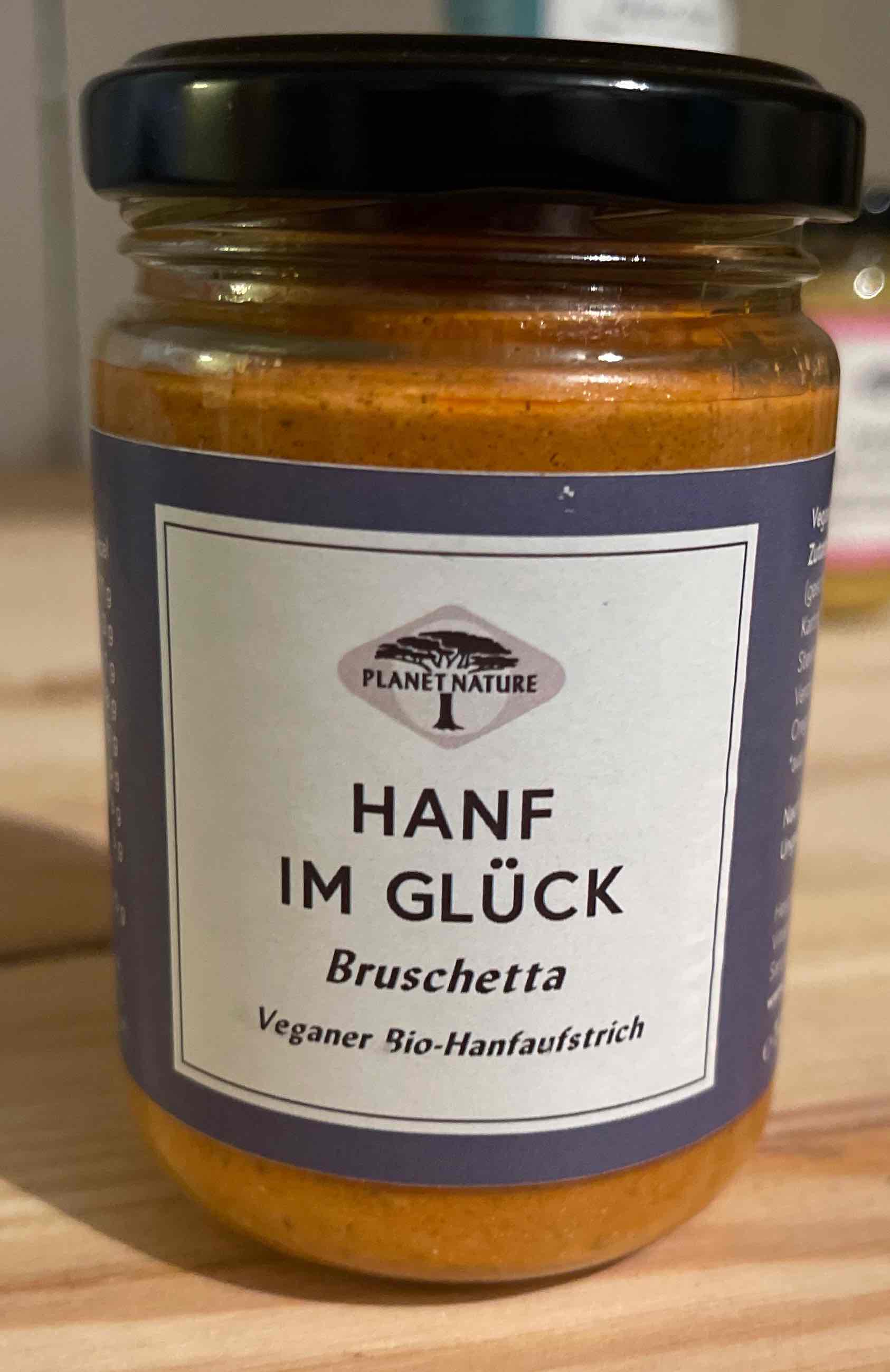 Hanf im Glück Bruschetta Brotaufstrich
