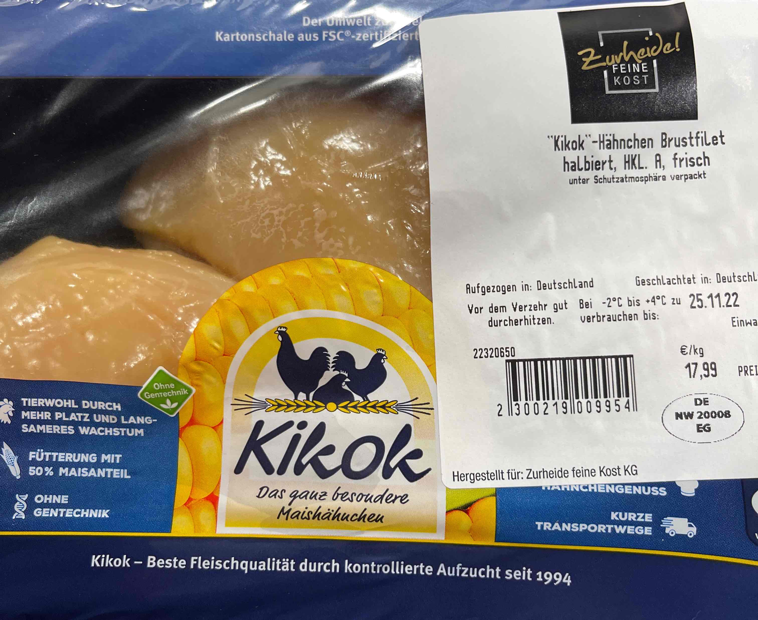 Hähnchenbrustfilet
