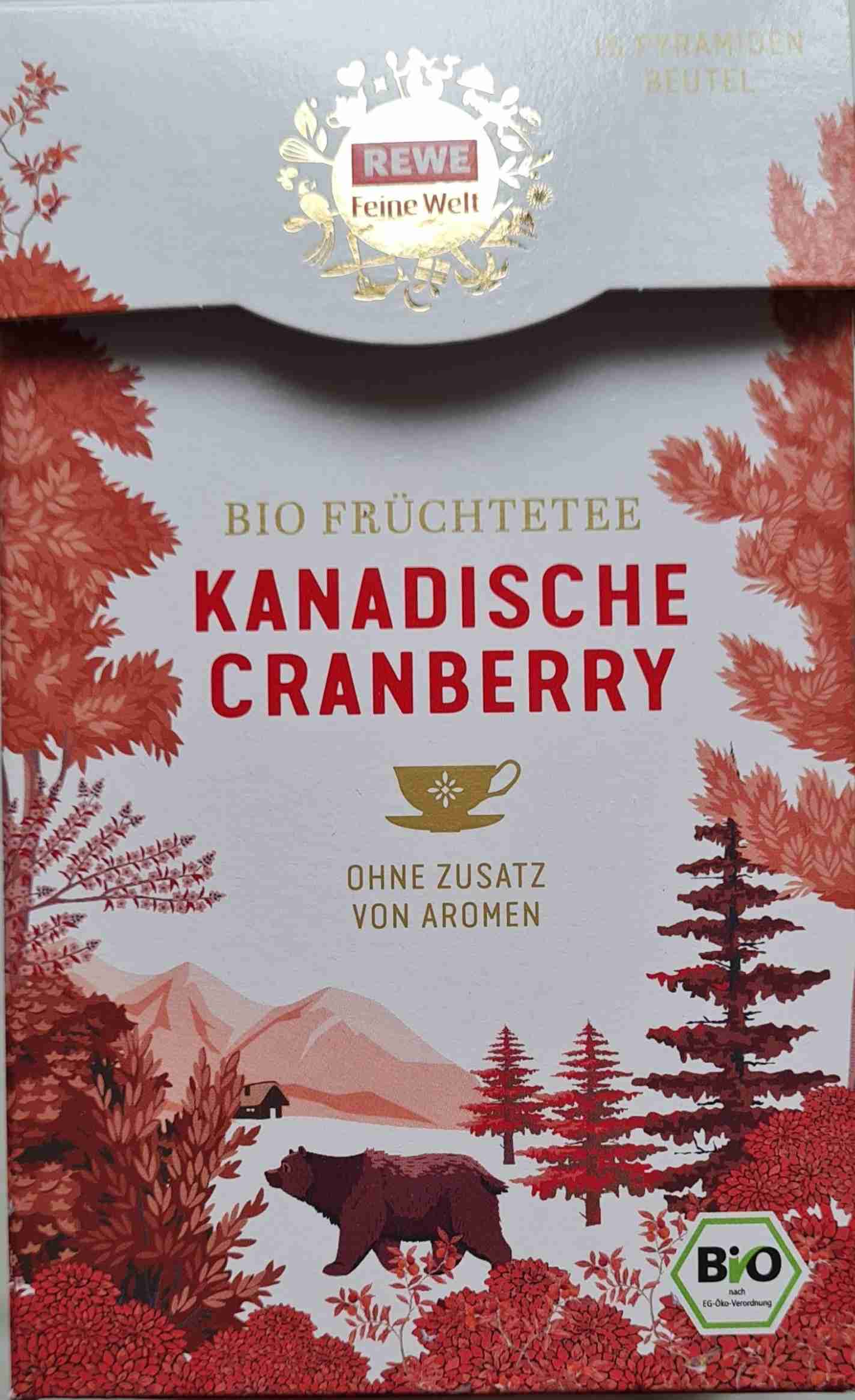 Früchtetee Kanadische Cranberry