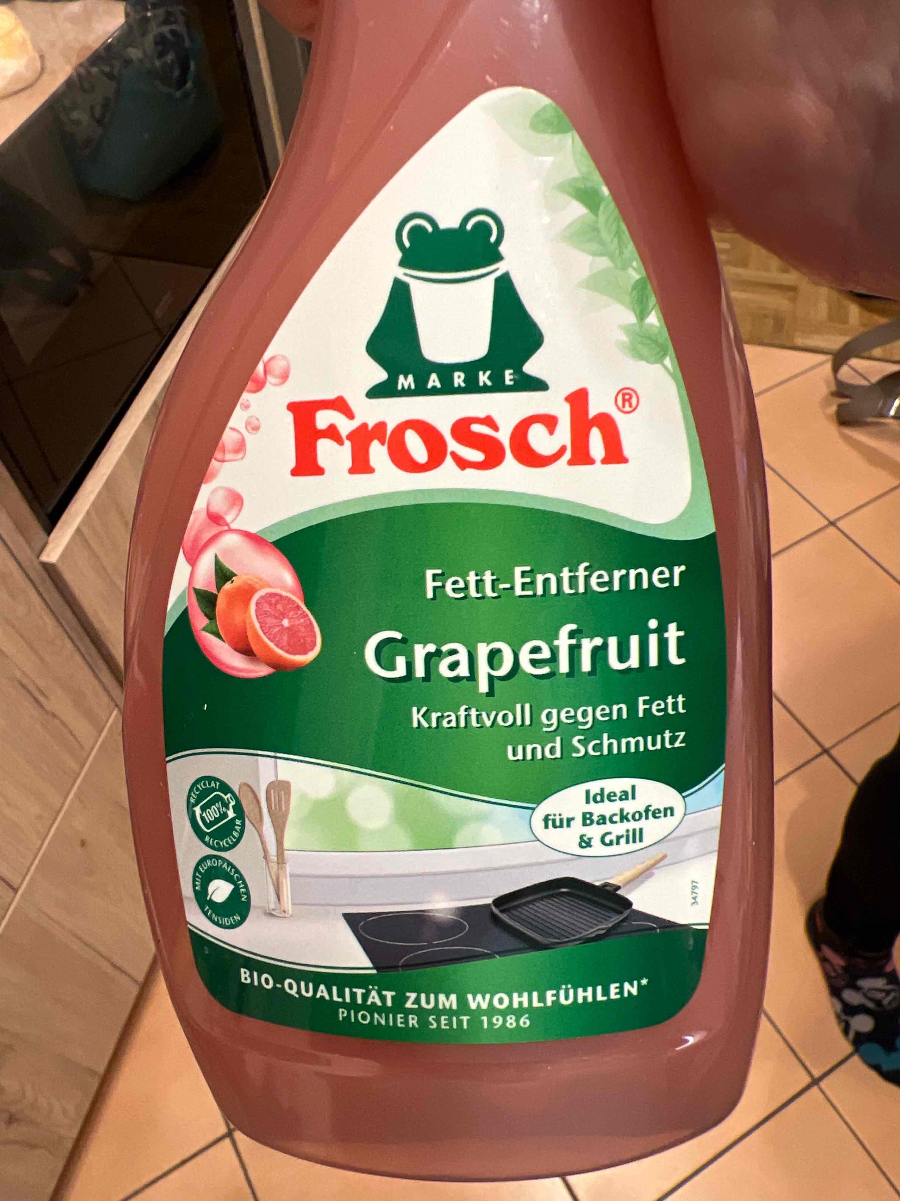Fett entferner Grapefruit