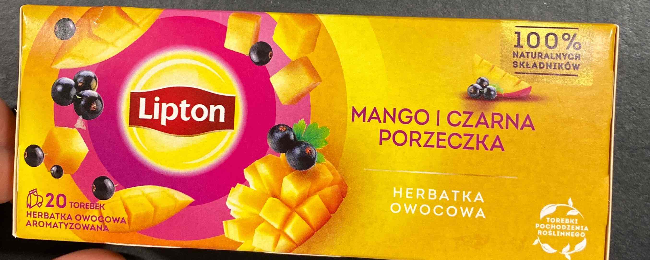 Lipton mango i czarna porzeczka