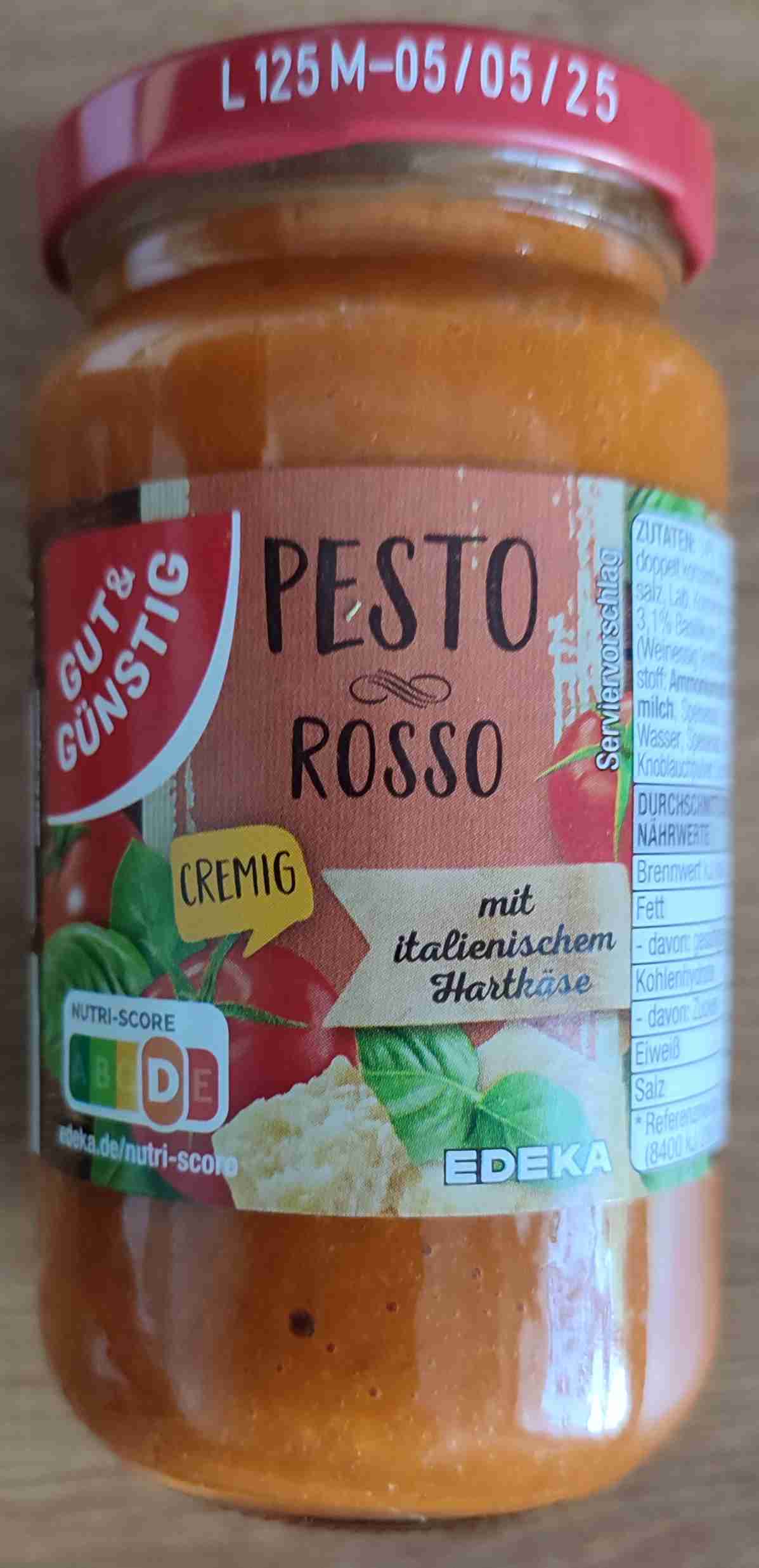 Pesto Rosso (mit italienischem Hartkäse)