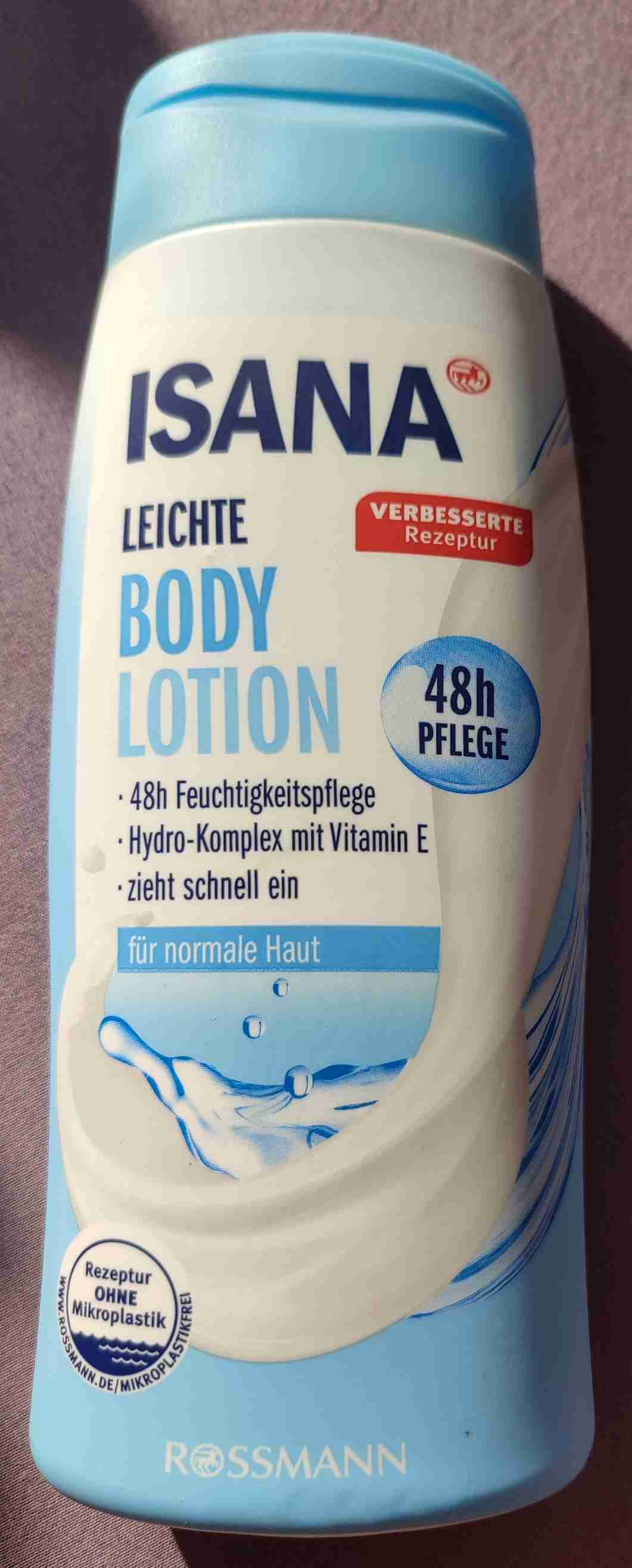 Body Lotion, leicht, Isana