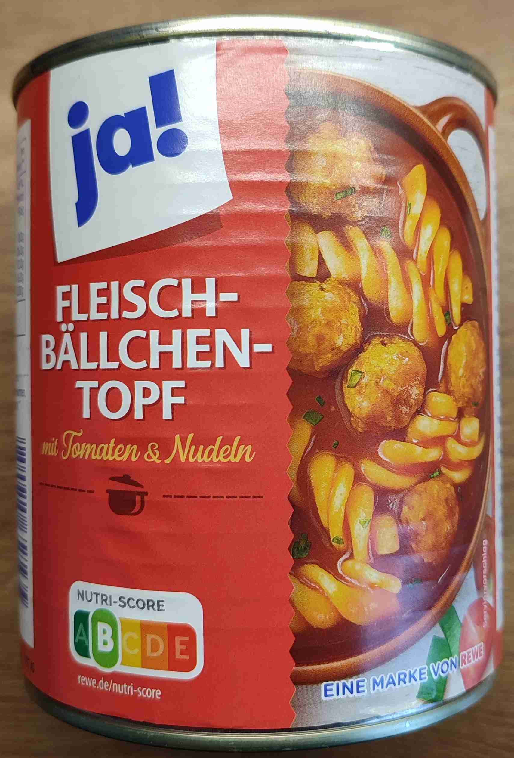 Ja Fleichbällchen Topf