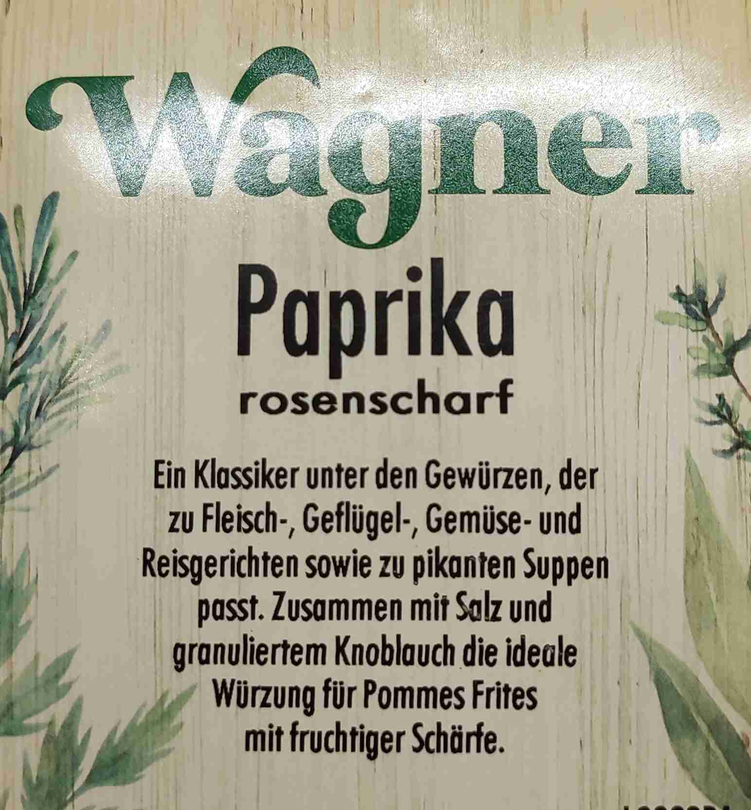 Paprika rosenscharf 
