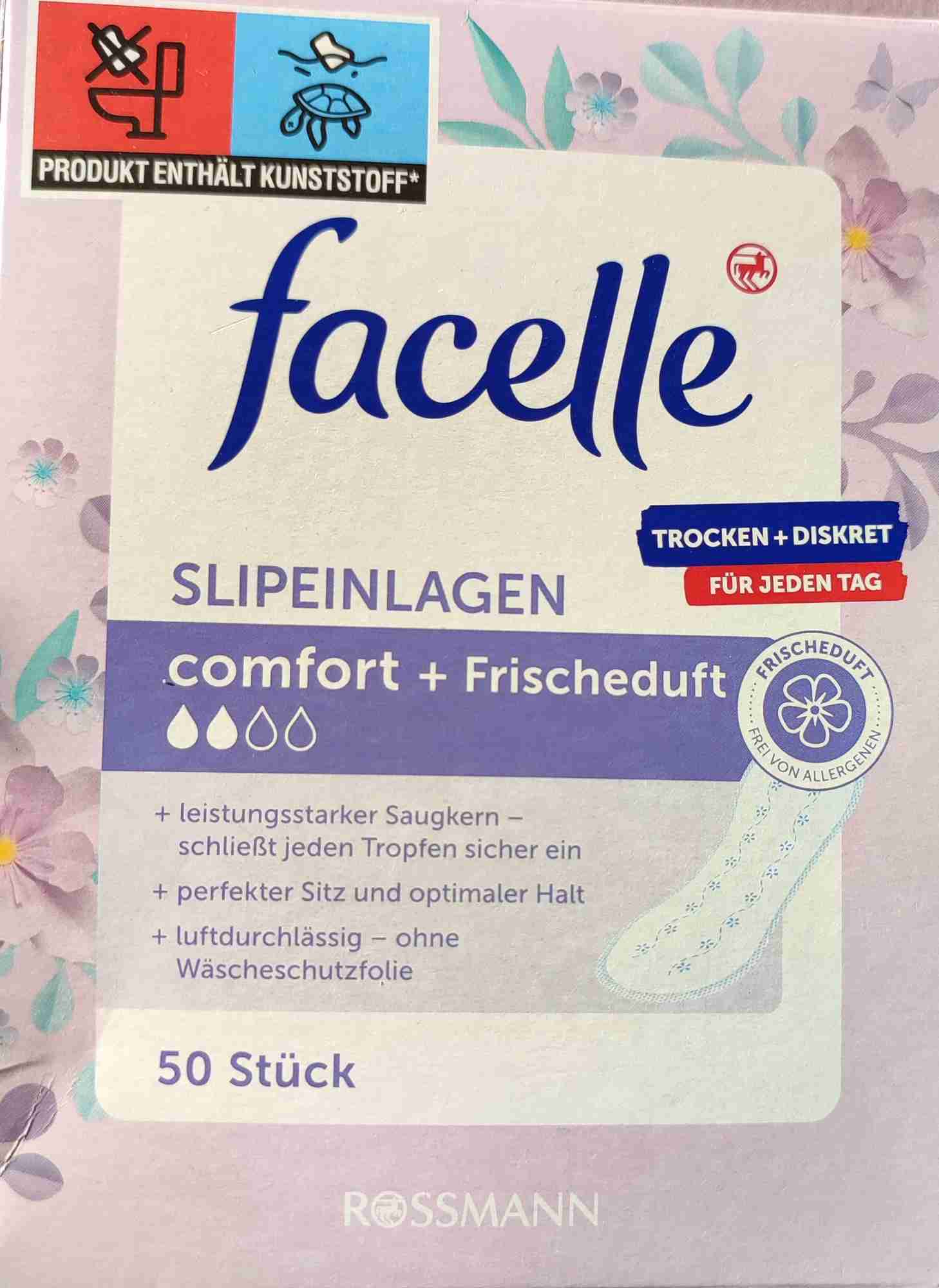 Slipeinlagen Comfort + Frischeduft, ohne Wäscheschutzfolie