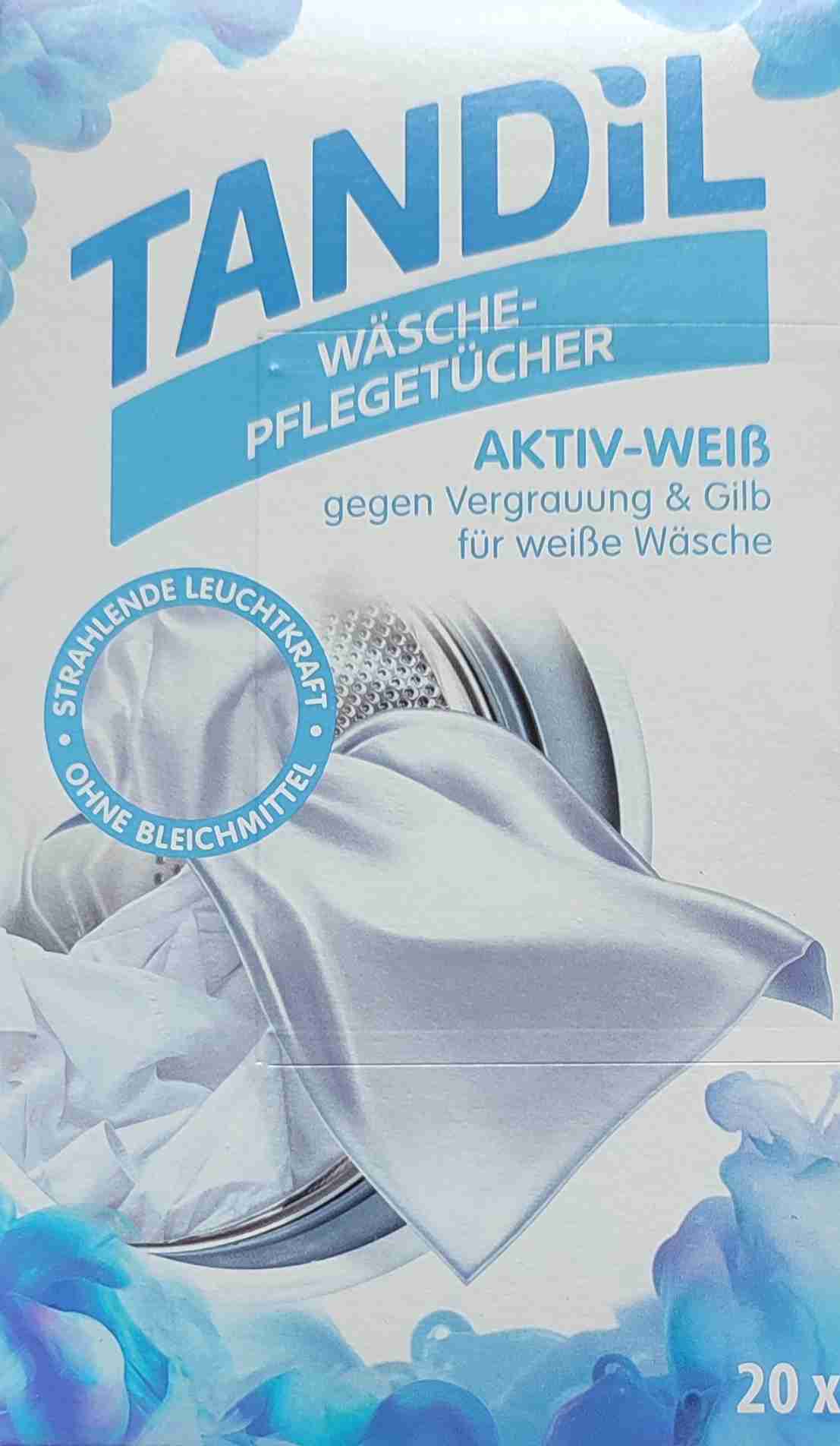 Wäschepflegetuch weiss