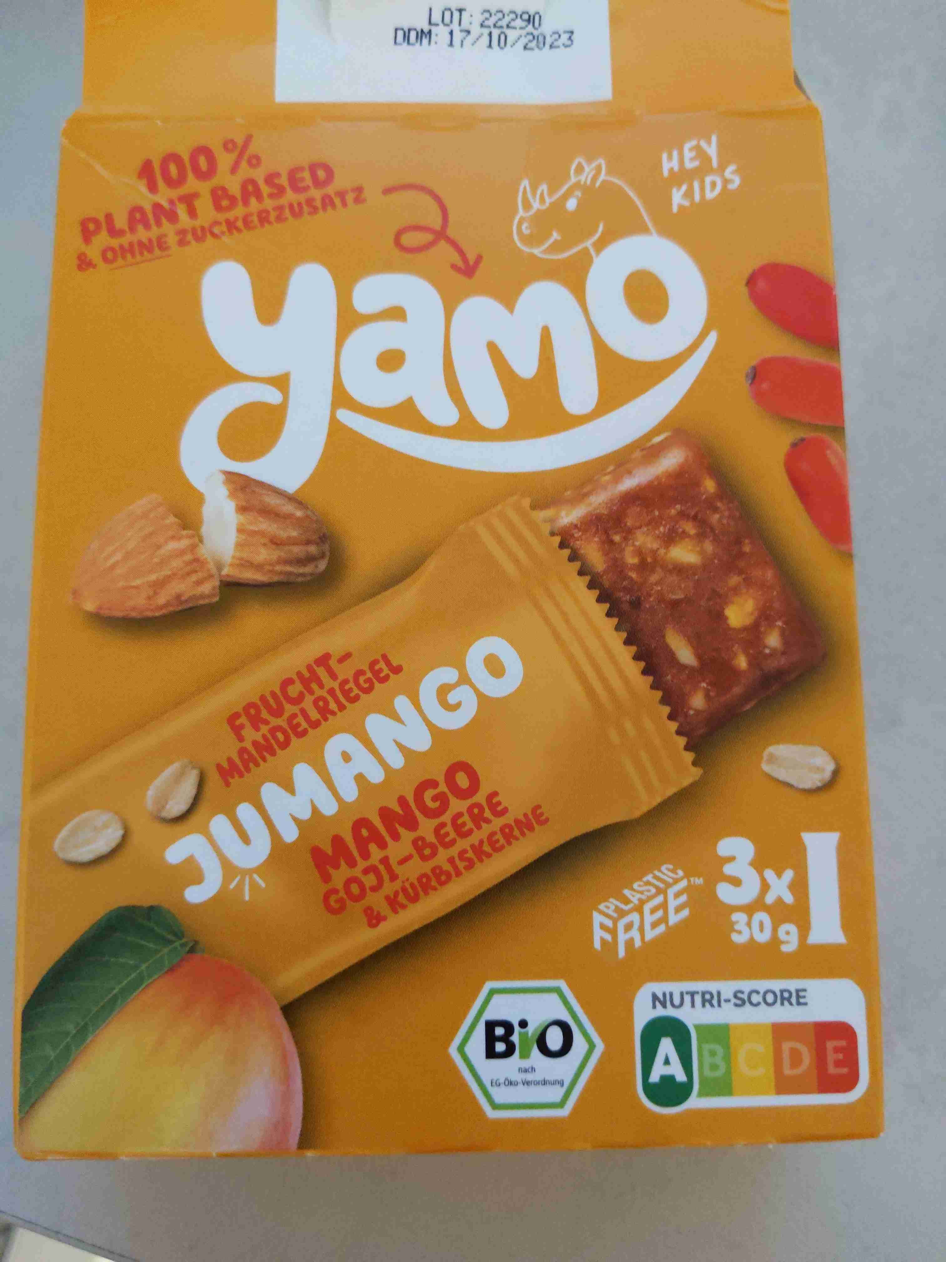 Yamo Frucht-Riegel Mango