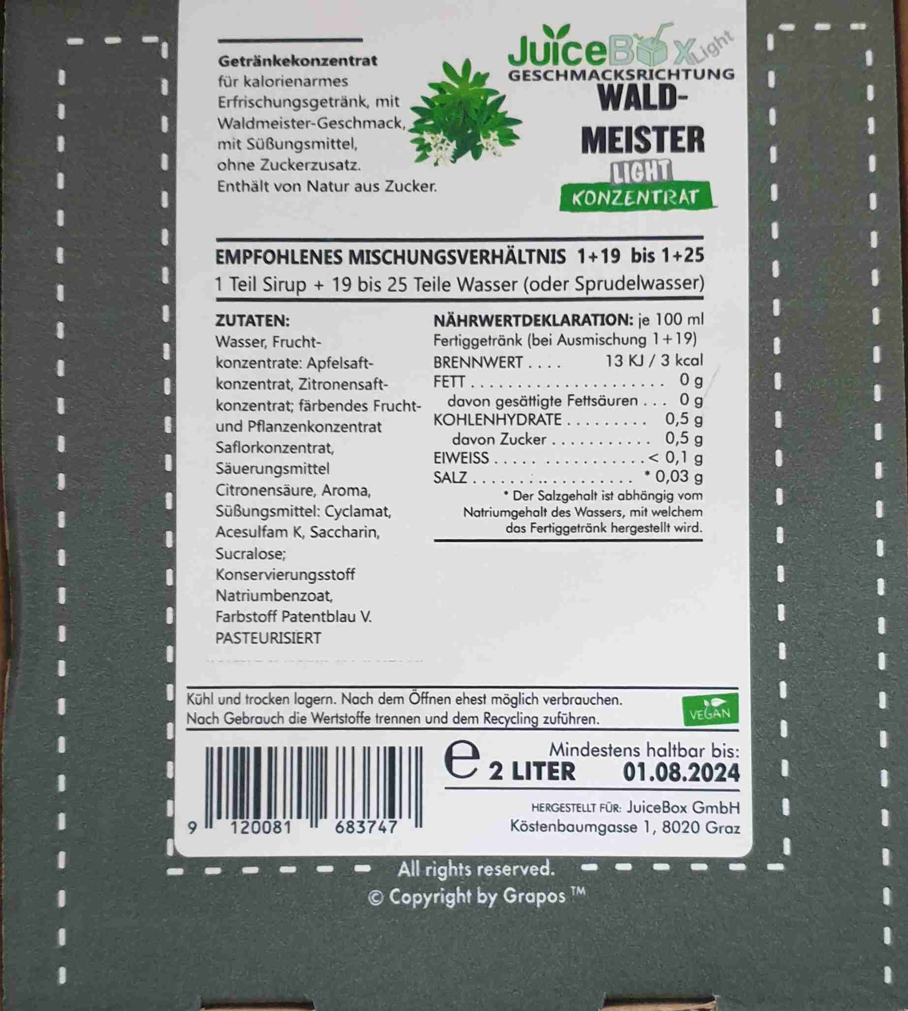 Waldmeister light