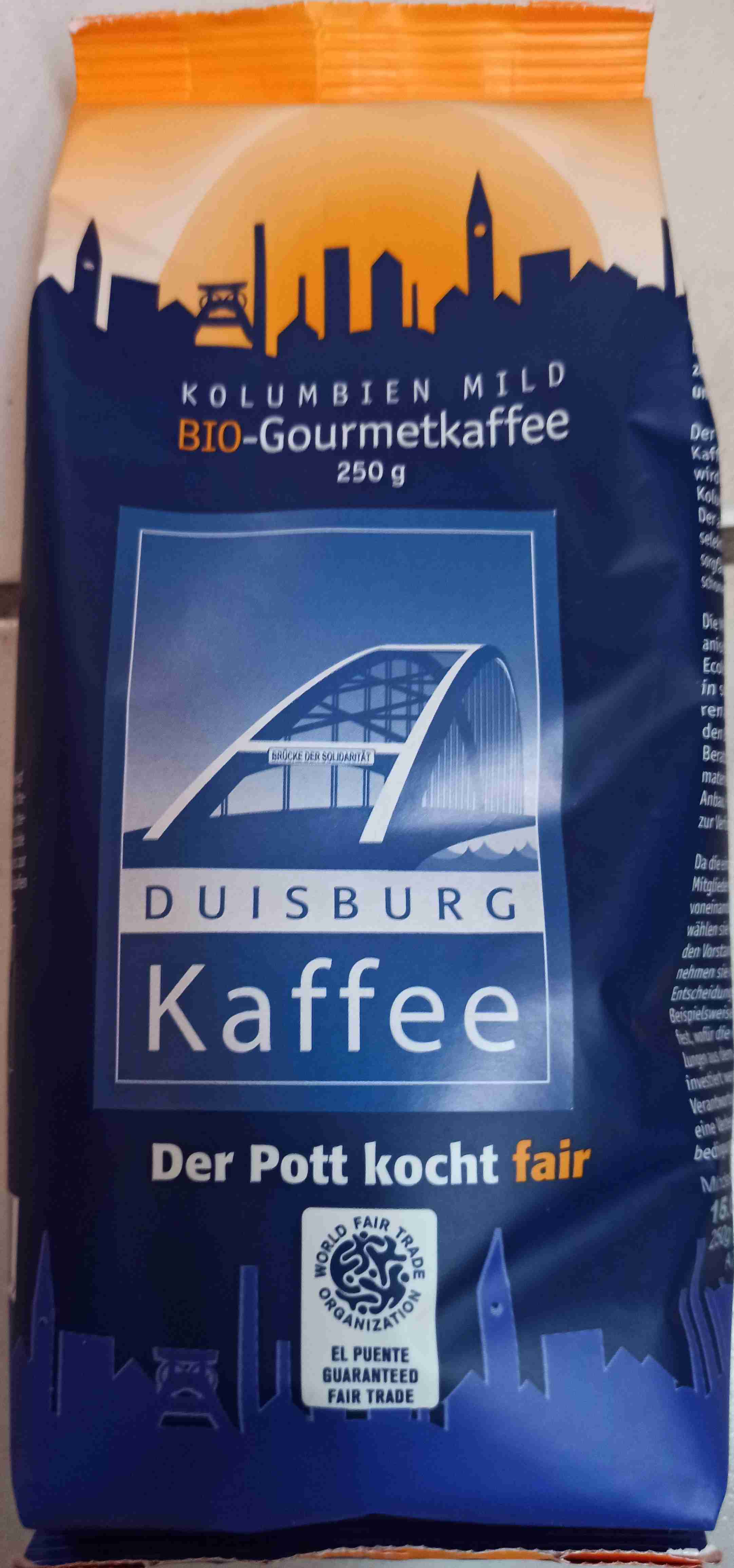 Kolumbien Mild Bio Gourmetkaffee