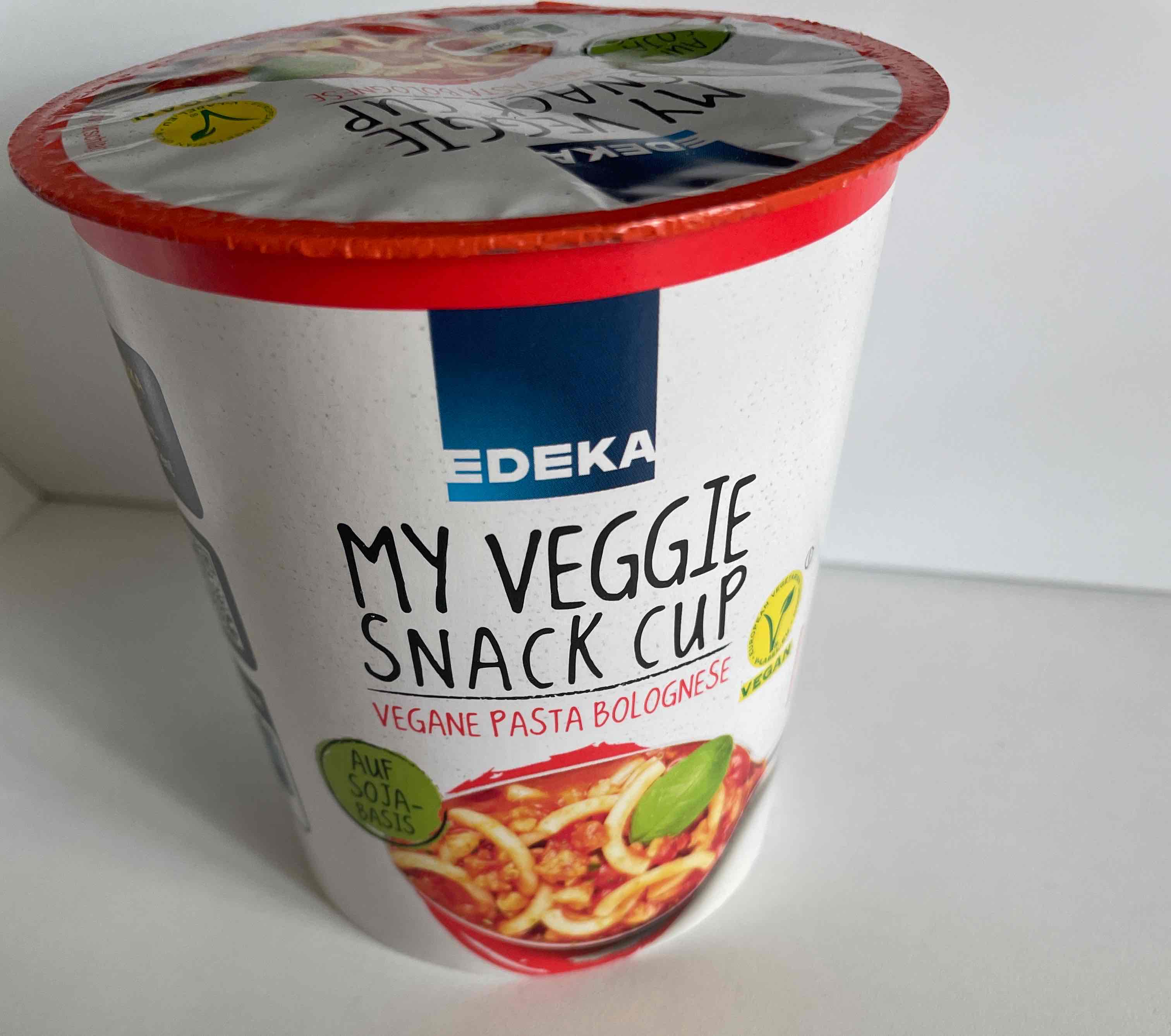 Snack Cup Vegane Pasta Bolognese