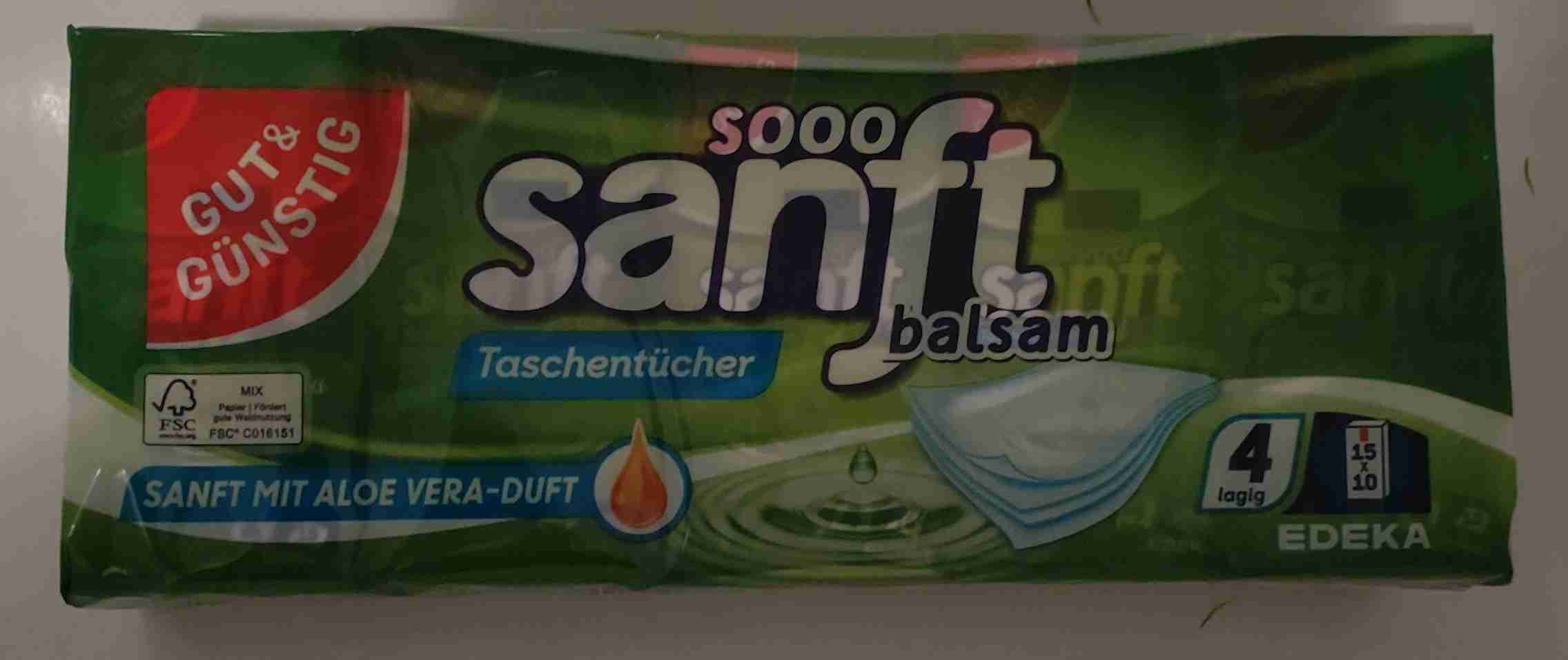 Taschentücher balsam 