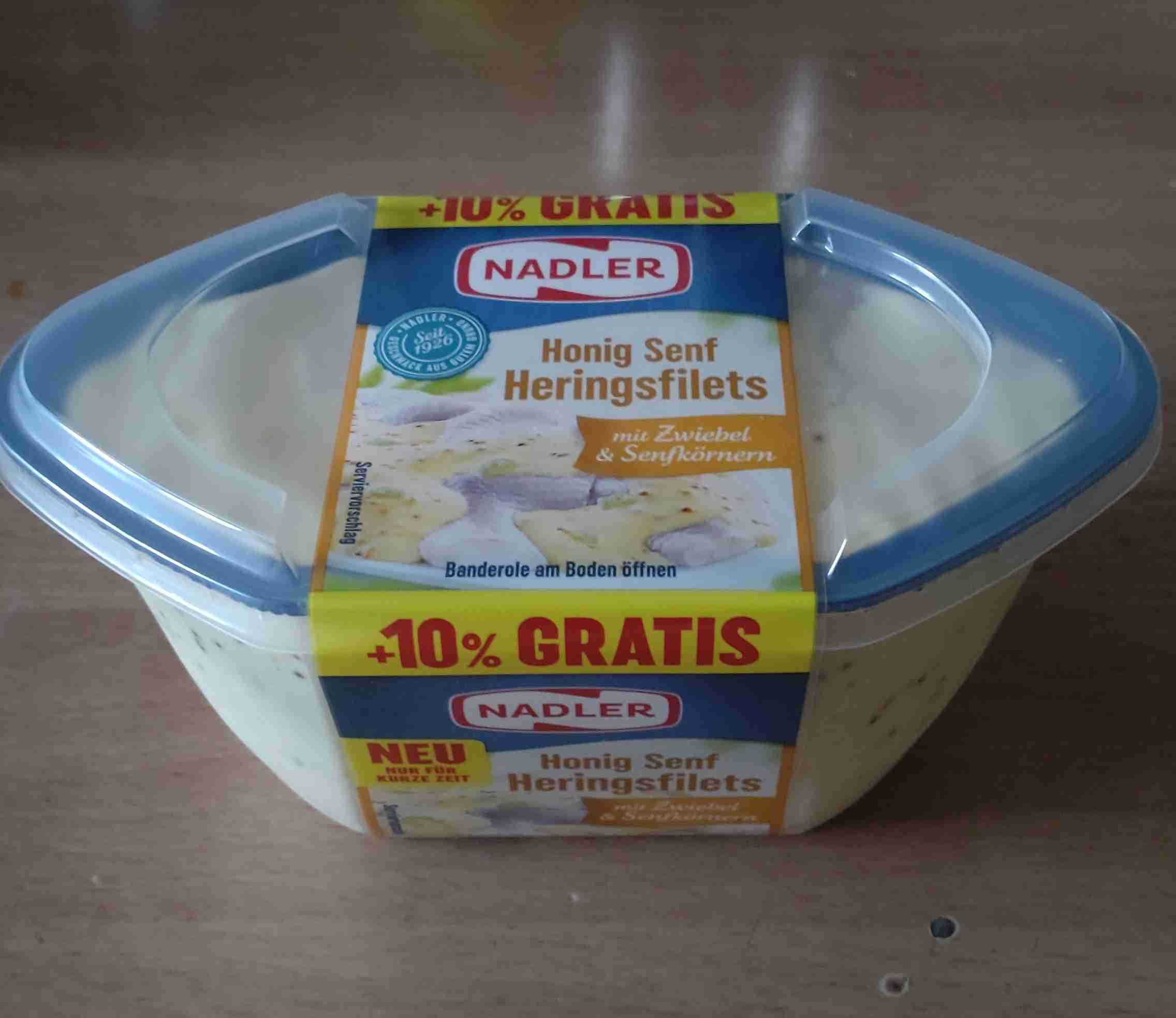 Honig Senf Heringsfilets