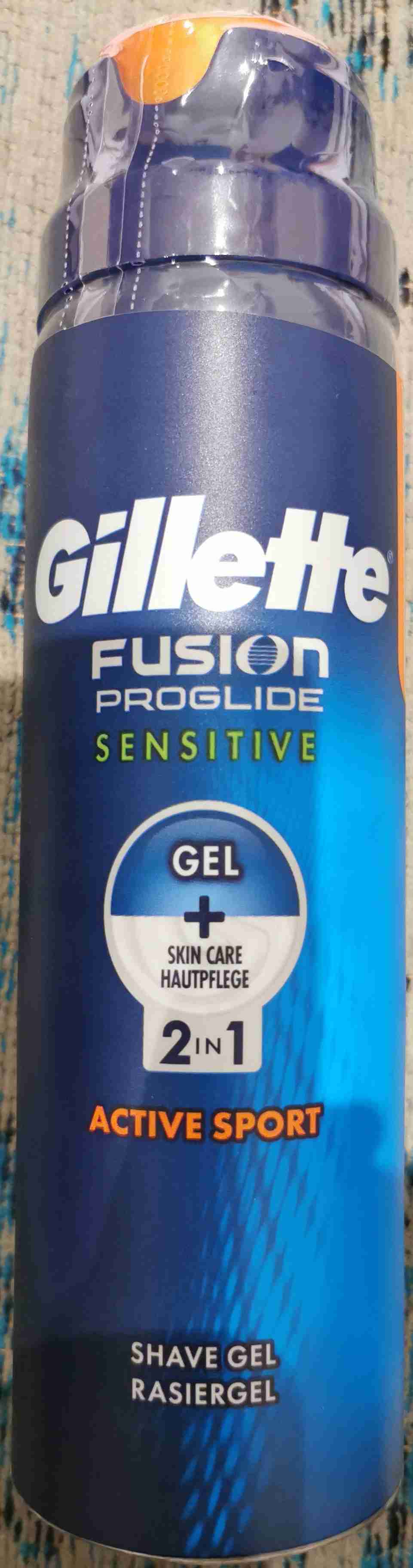 Rasiergel Fusion Proglide Sensitive