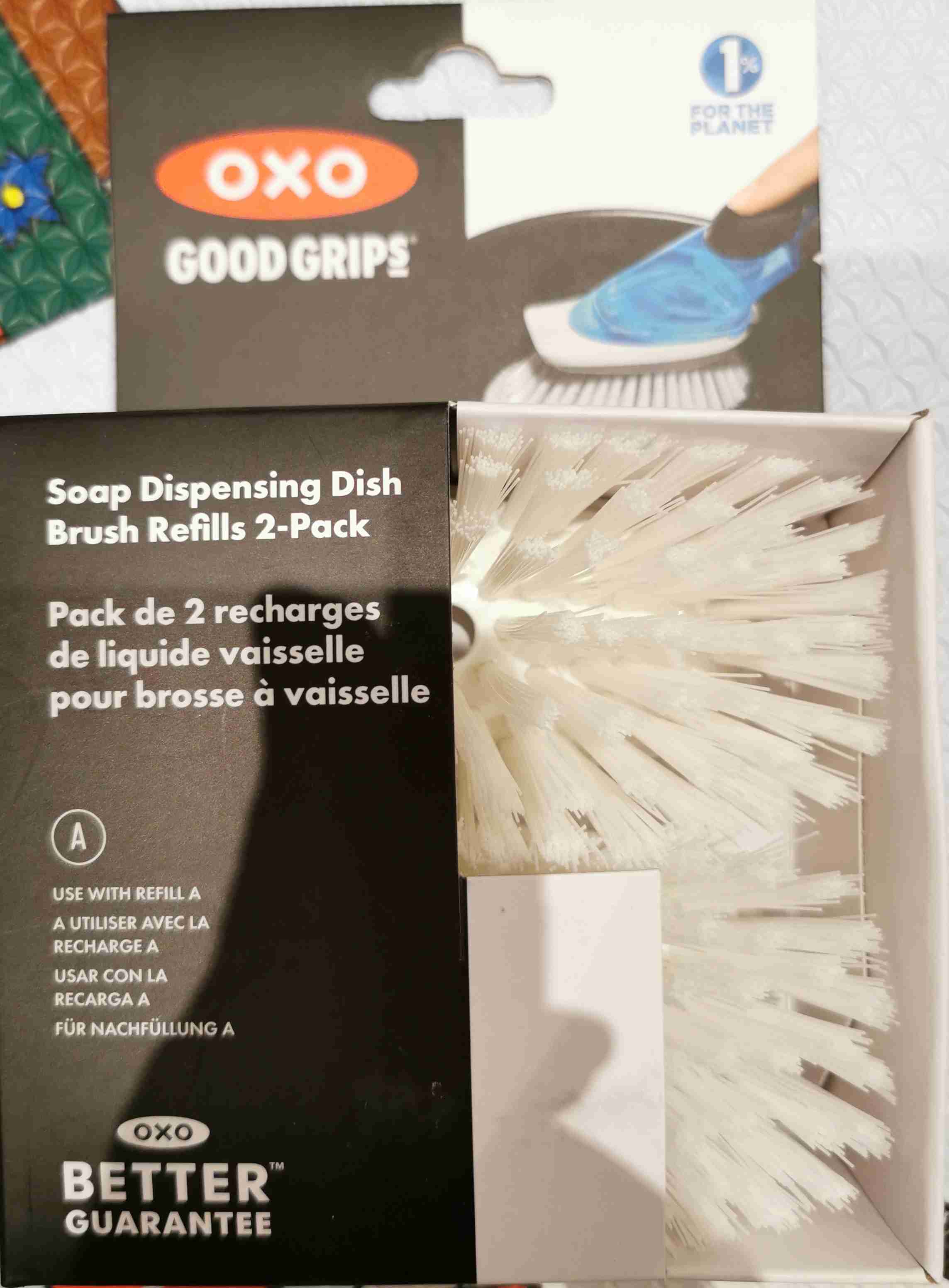 Nachfüllpackung für Spülbürste mit Spülmittelspender