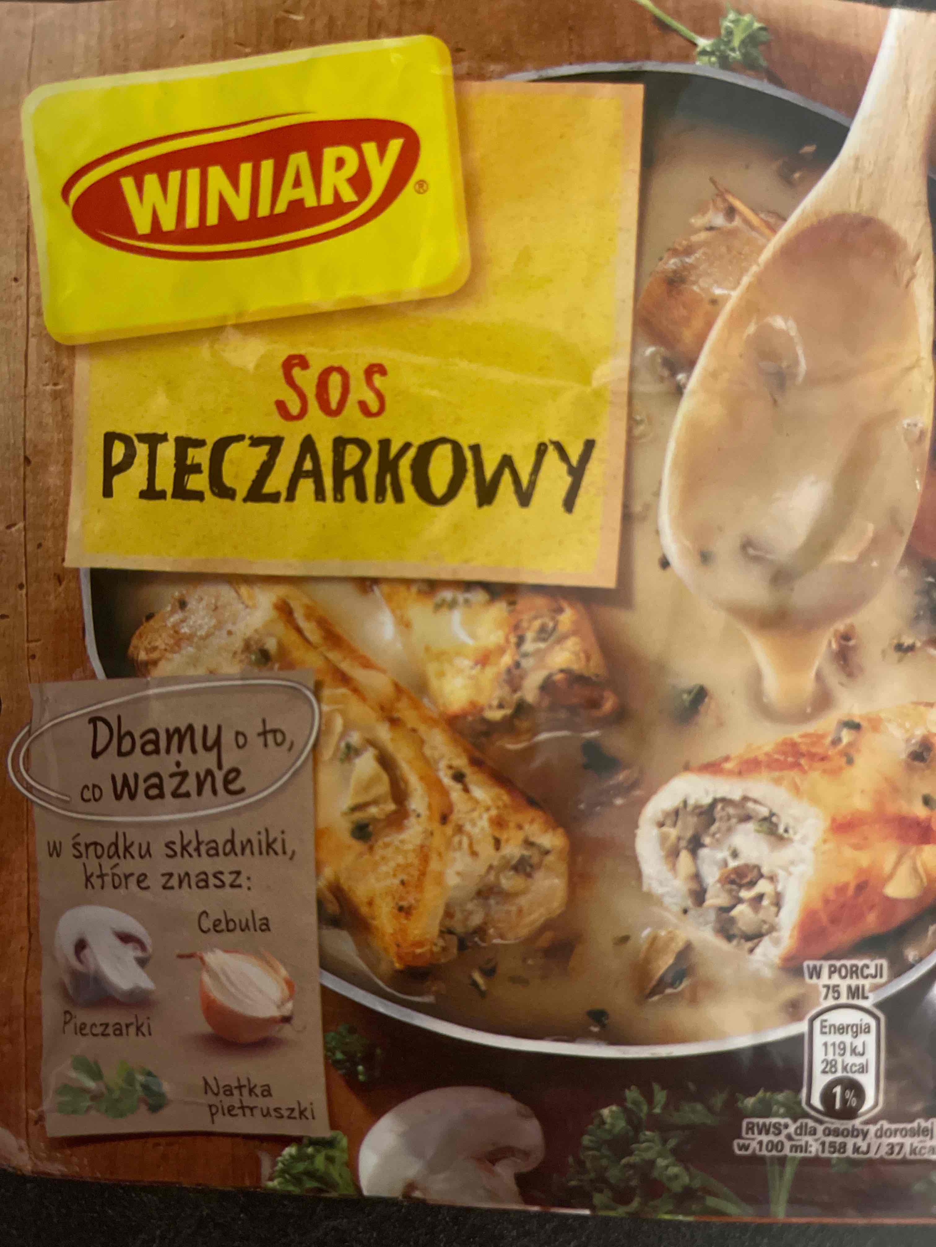 Sos pieczarkowy
