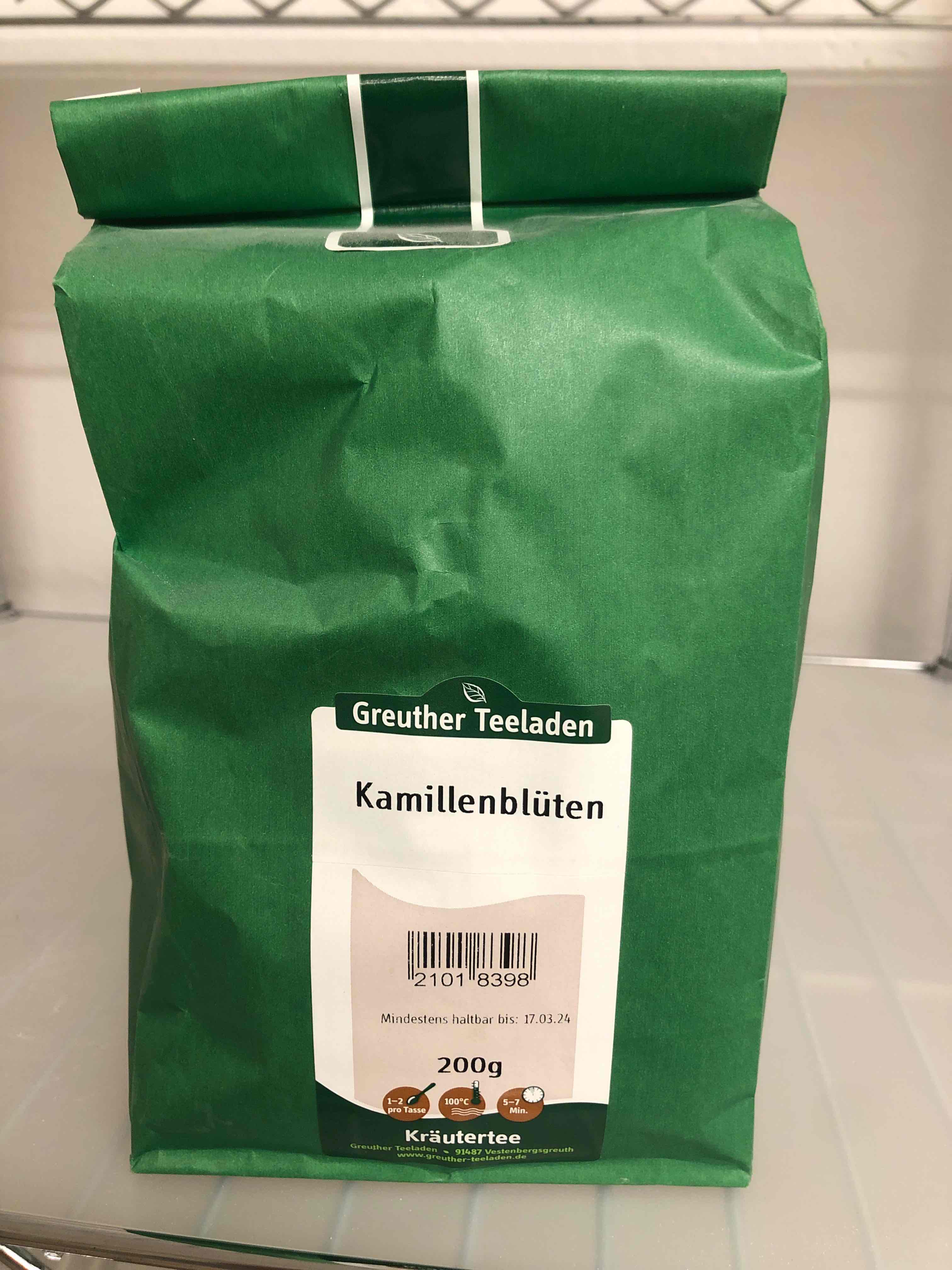 Kamillenblüten Tee