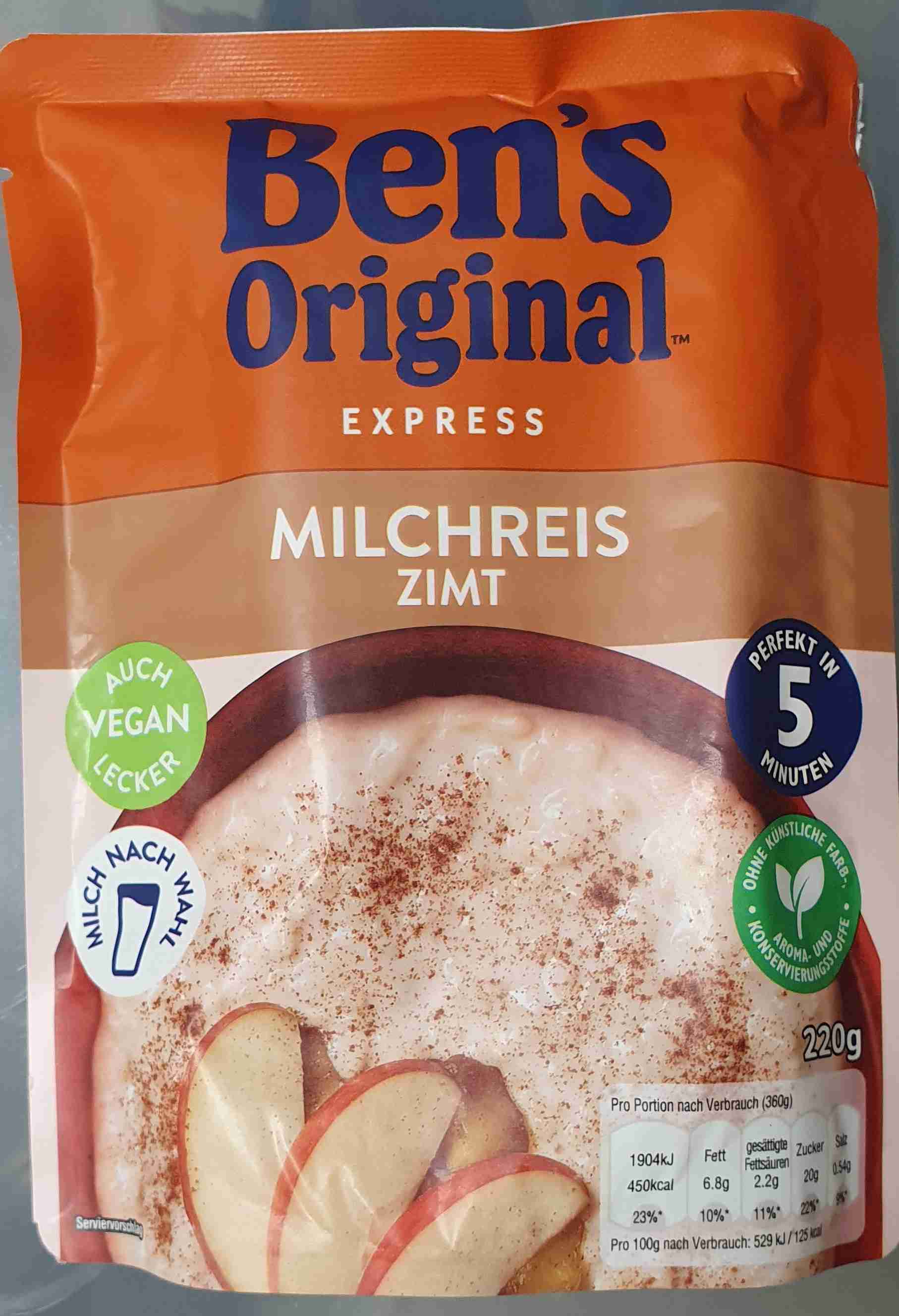 Milchreis Zimt