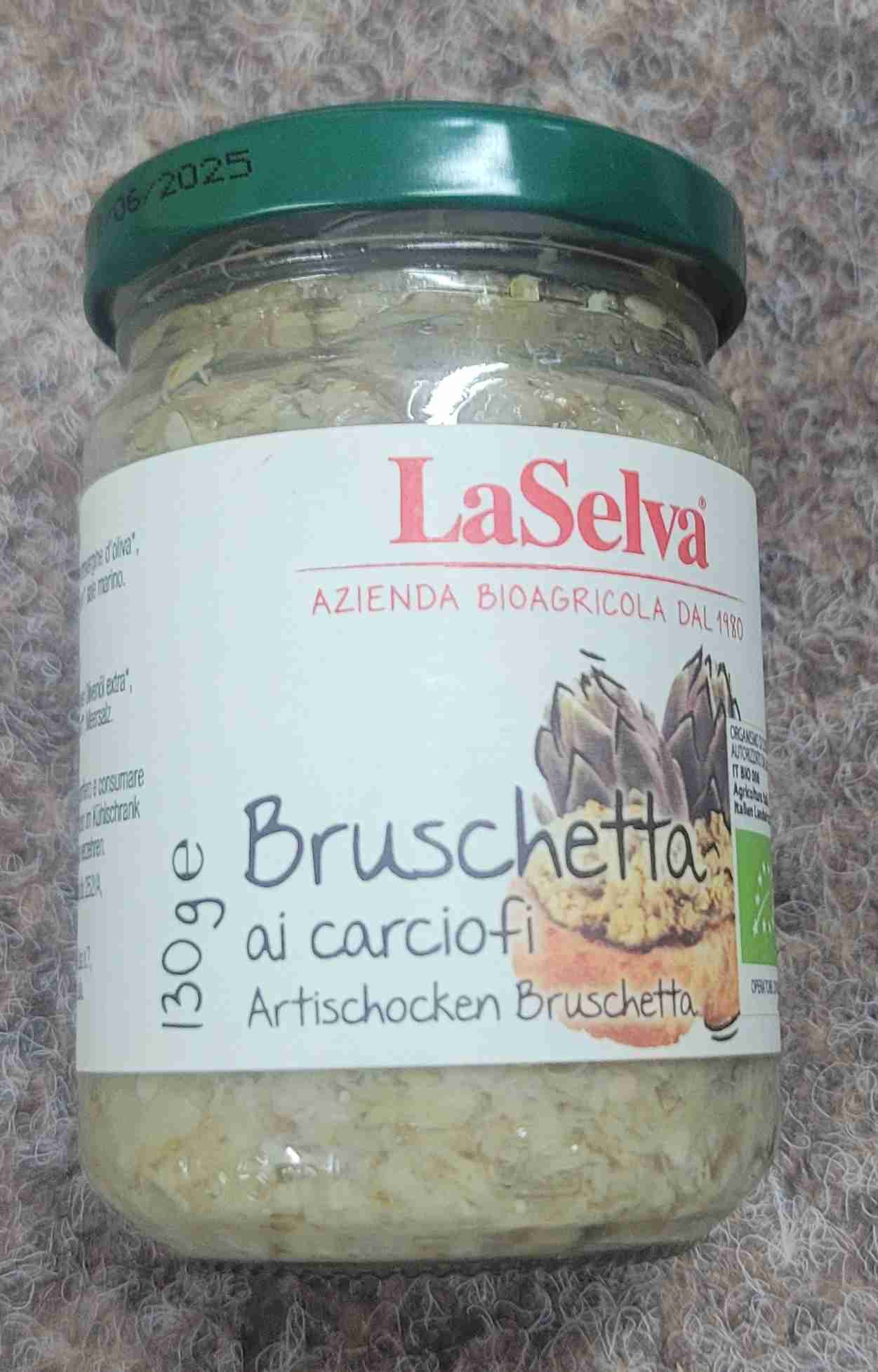 Bruschetta ai carciofi
