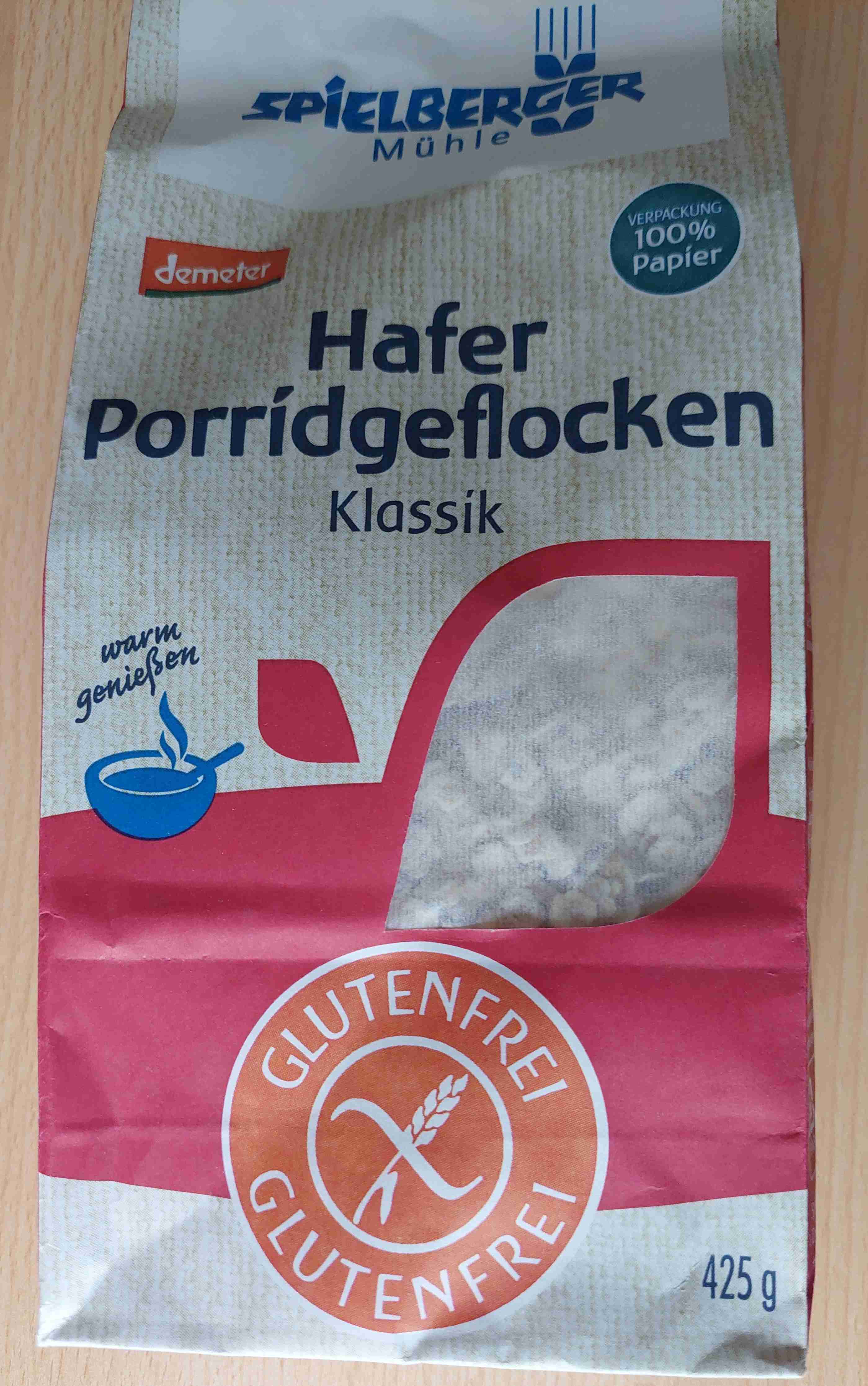 Hafer Porridgeflocken Klassik