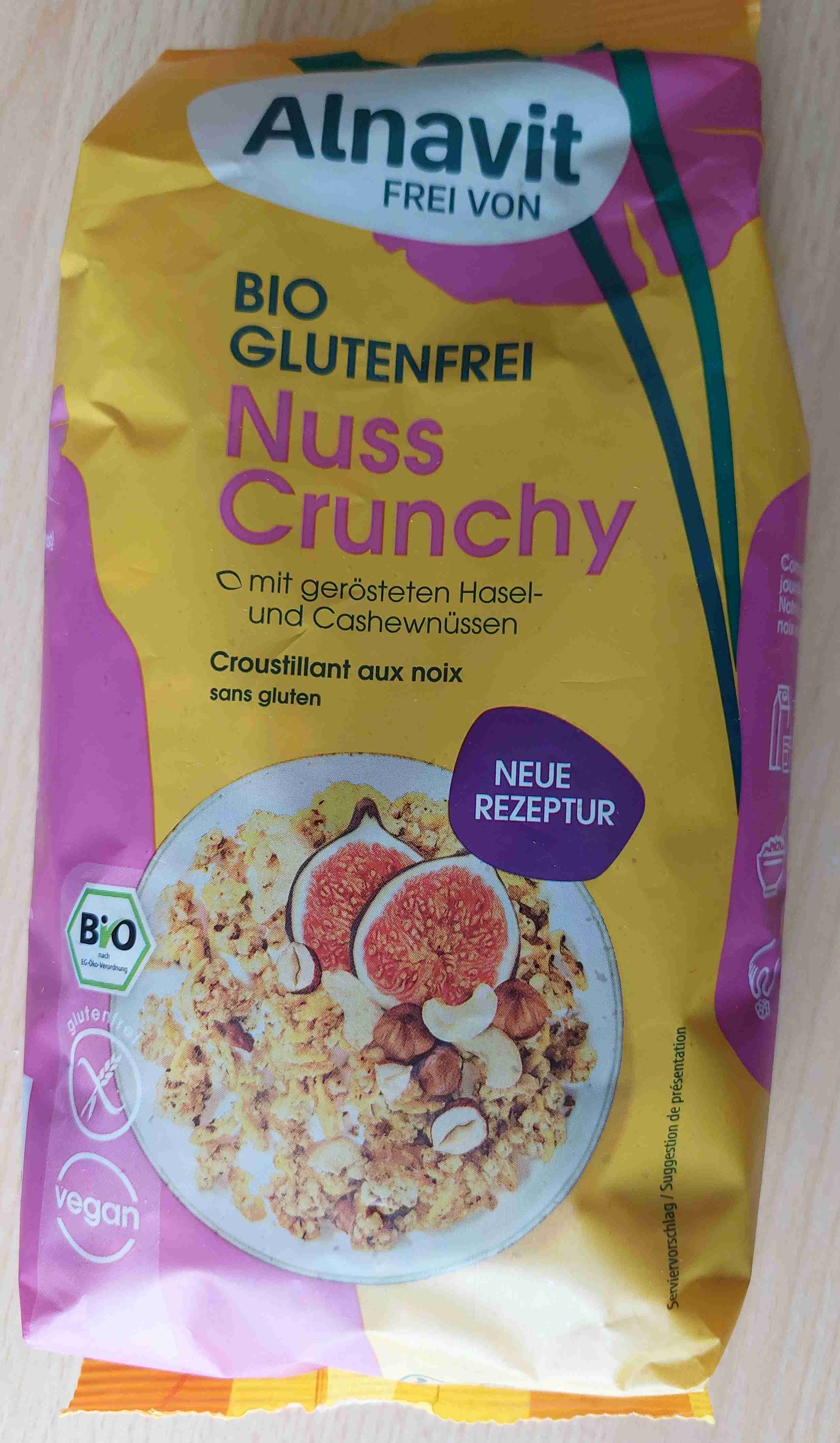 Nuss Crunchy Bio glutenfrei