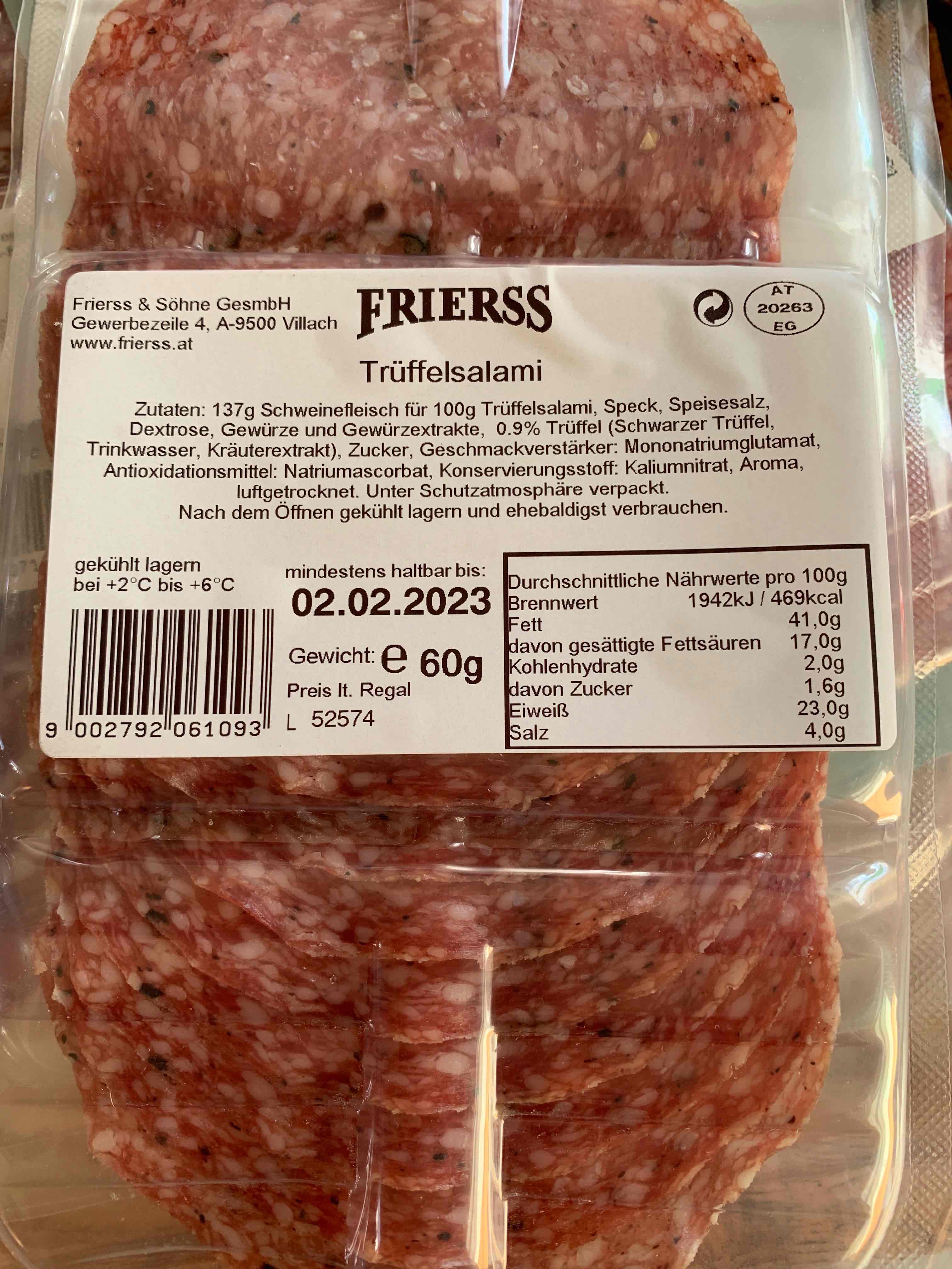 salami trüffel