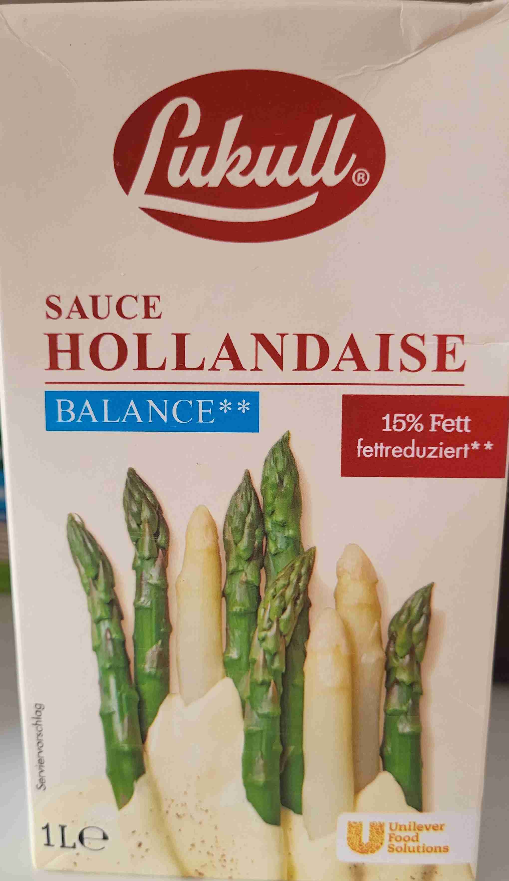  Hollandaise balance