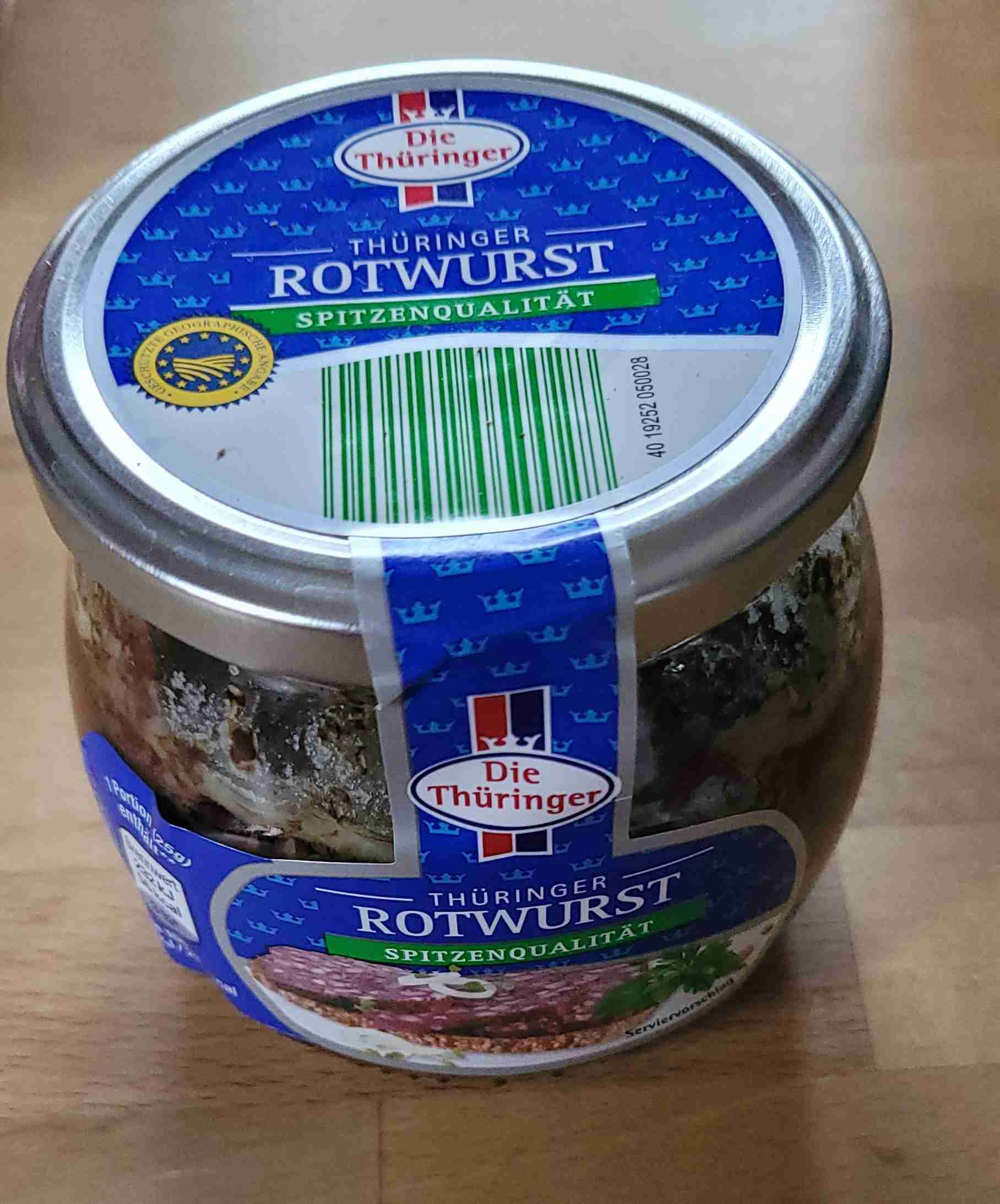 Thüringer Rotwurst