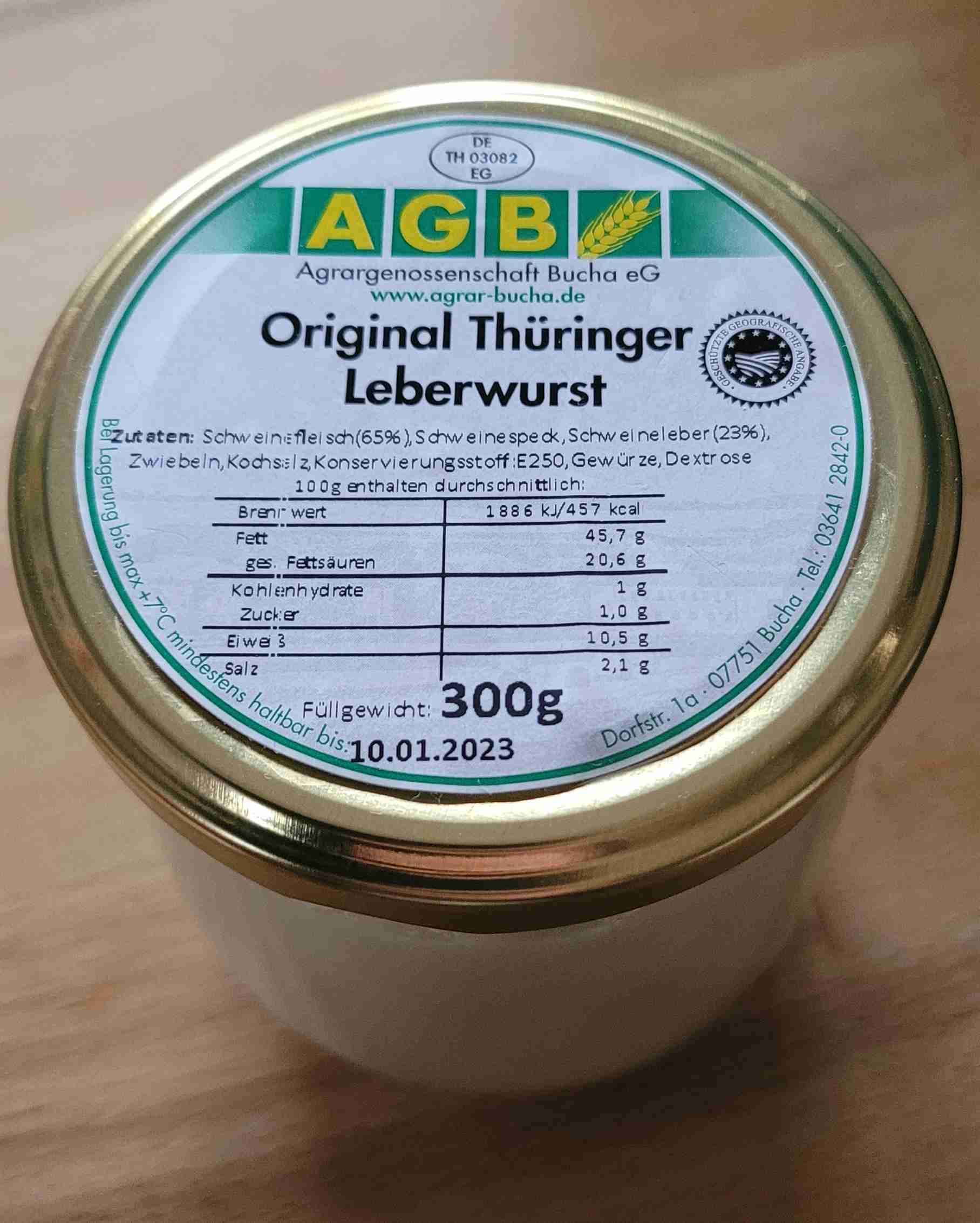 Thüringer Leberwurst