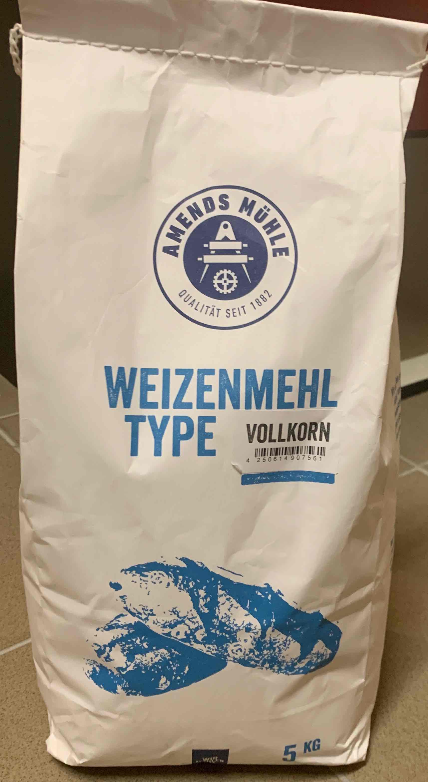 Weizenmehl Vollkorn 