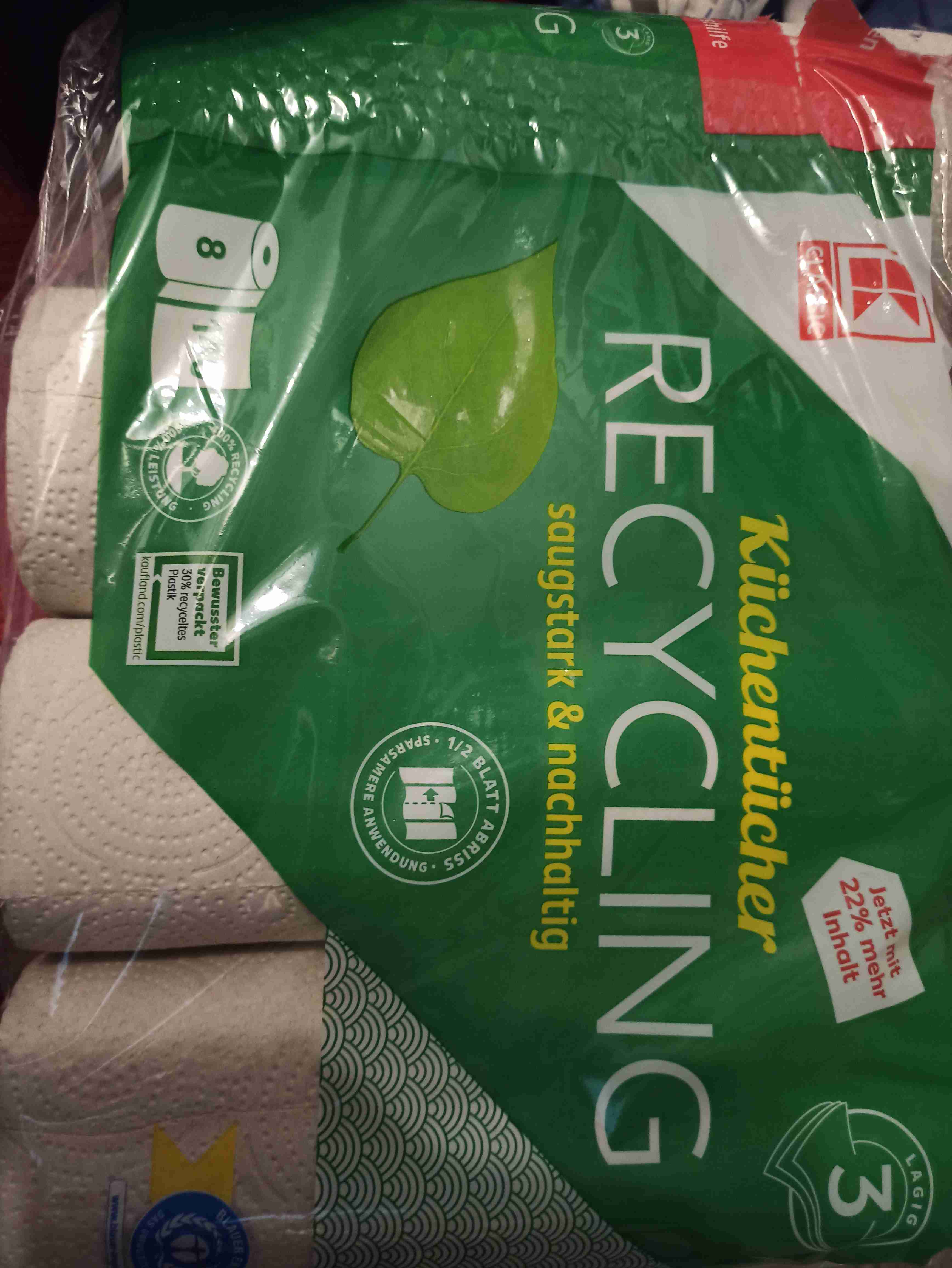 Küchentücher Recycling