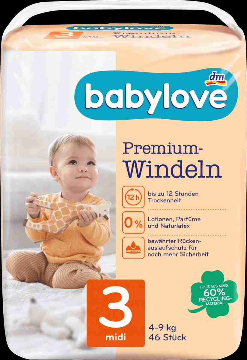 Windeln Premium Gr. 3