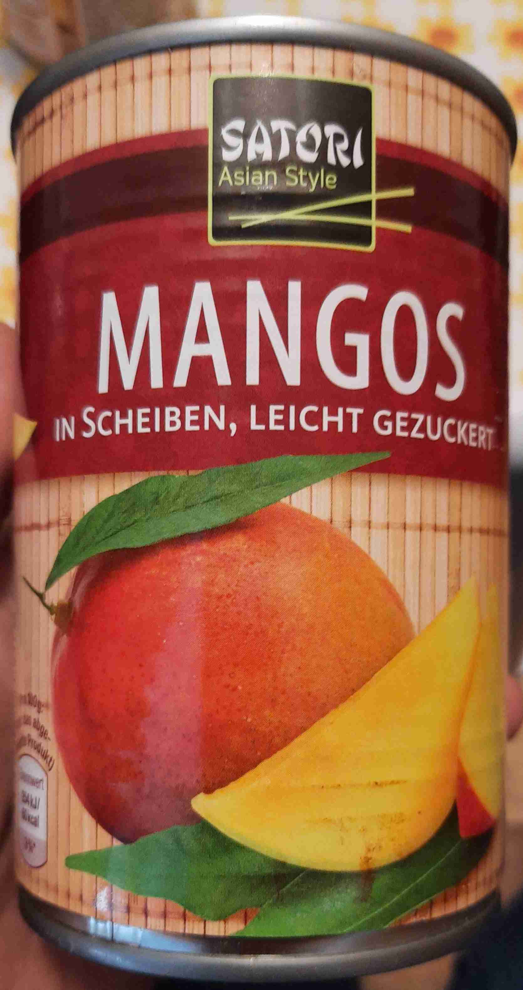 Mangos in Scheiben