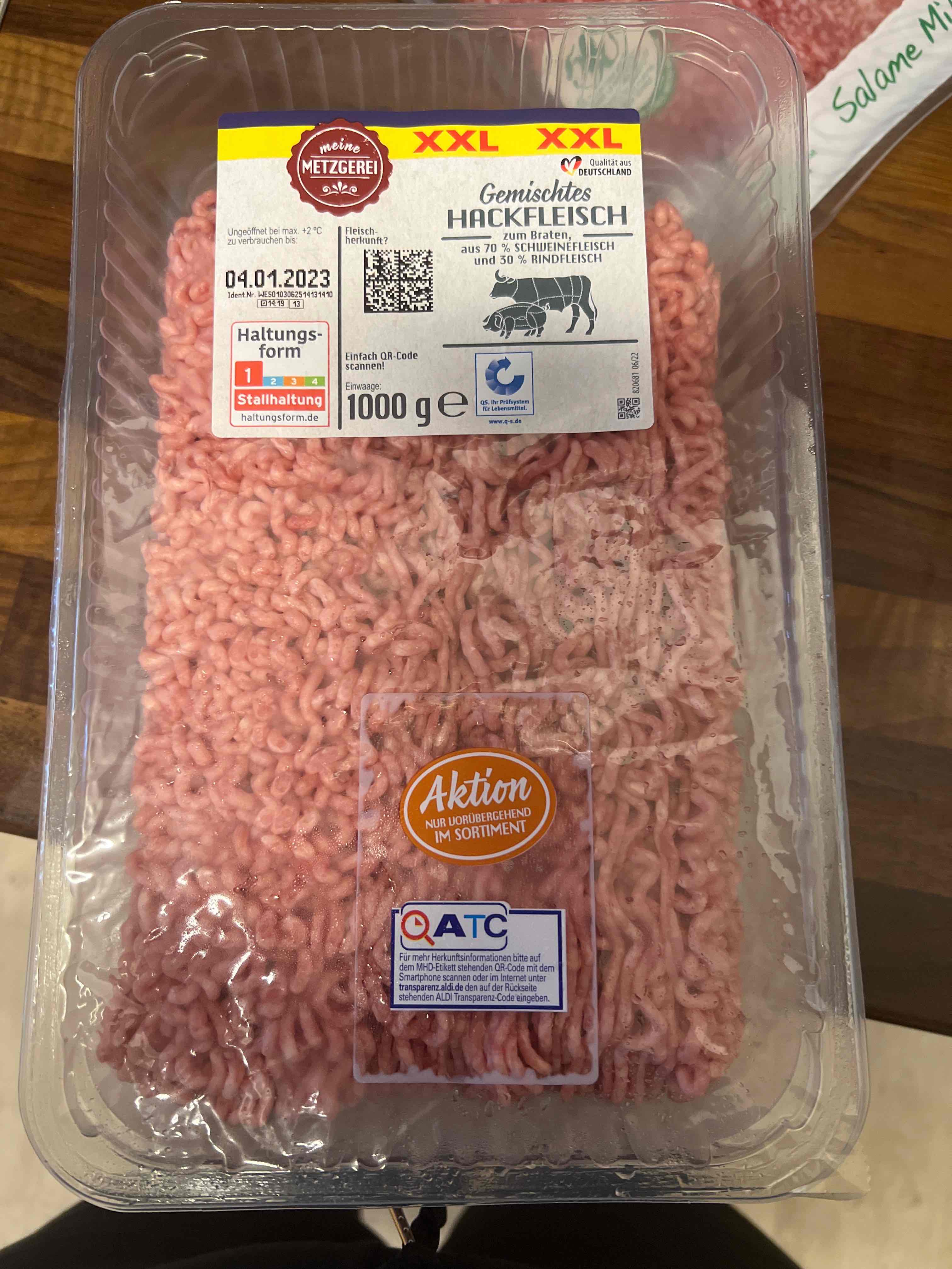 Hackfleisch gemischt 