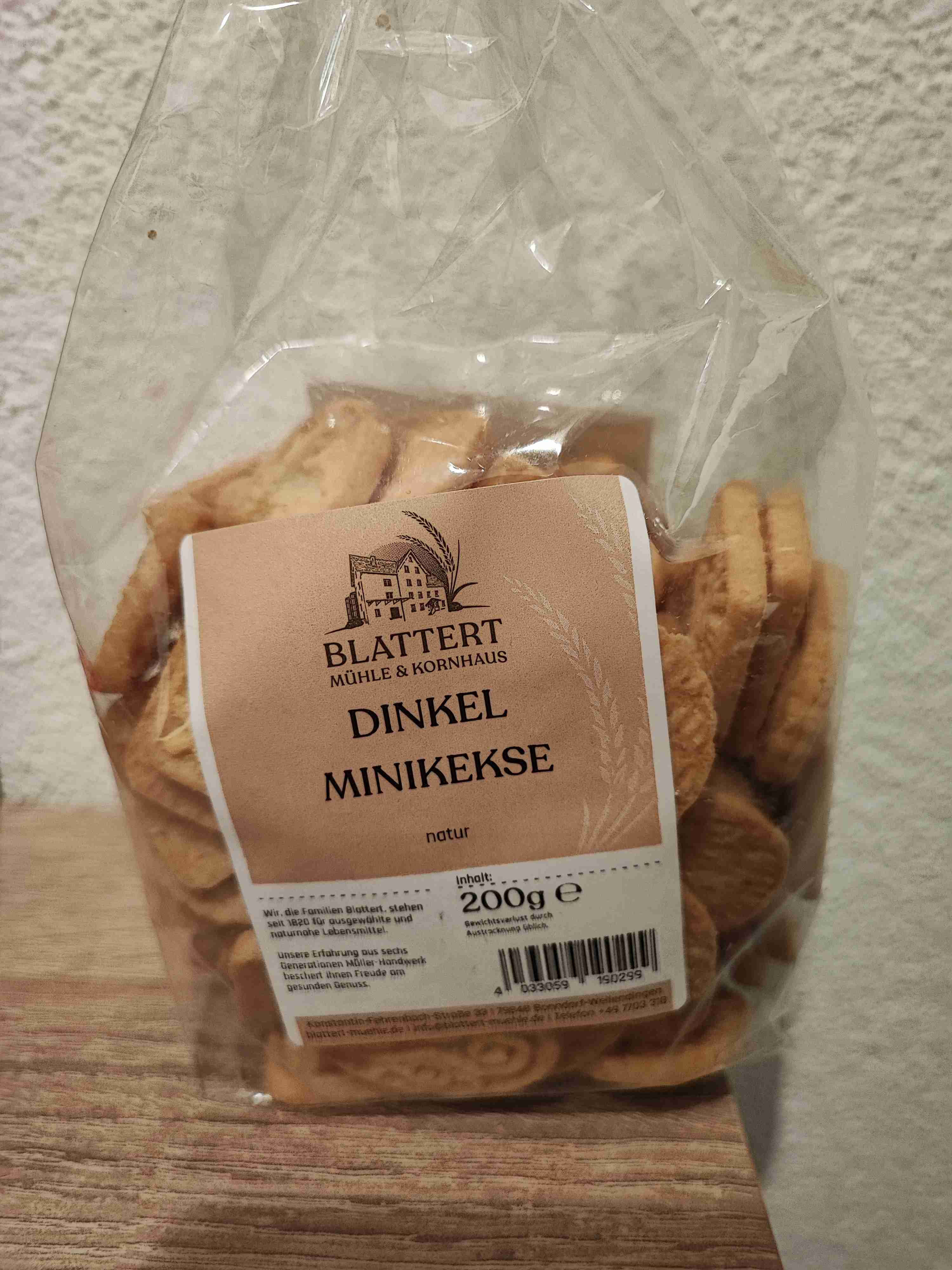 Dinkel Minikekse 