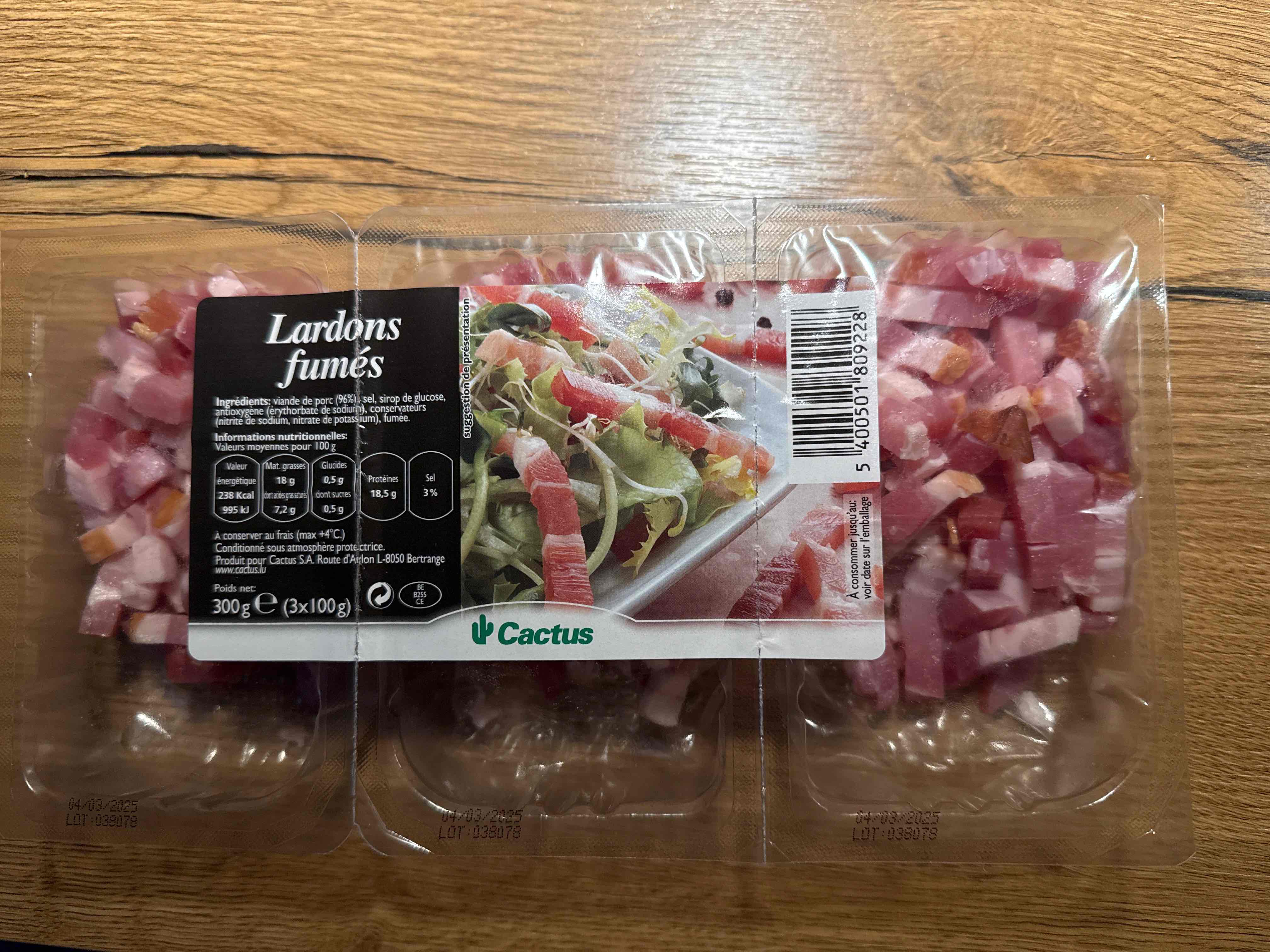 Lardons fumés (Speck)